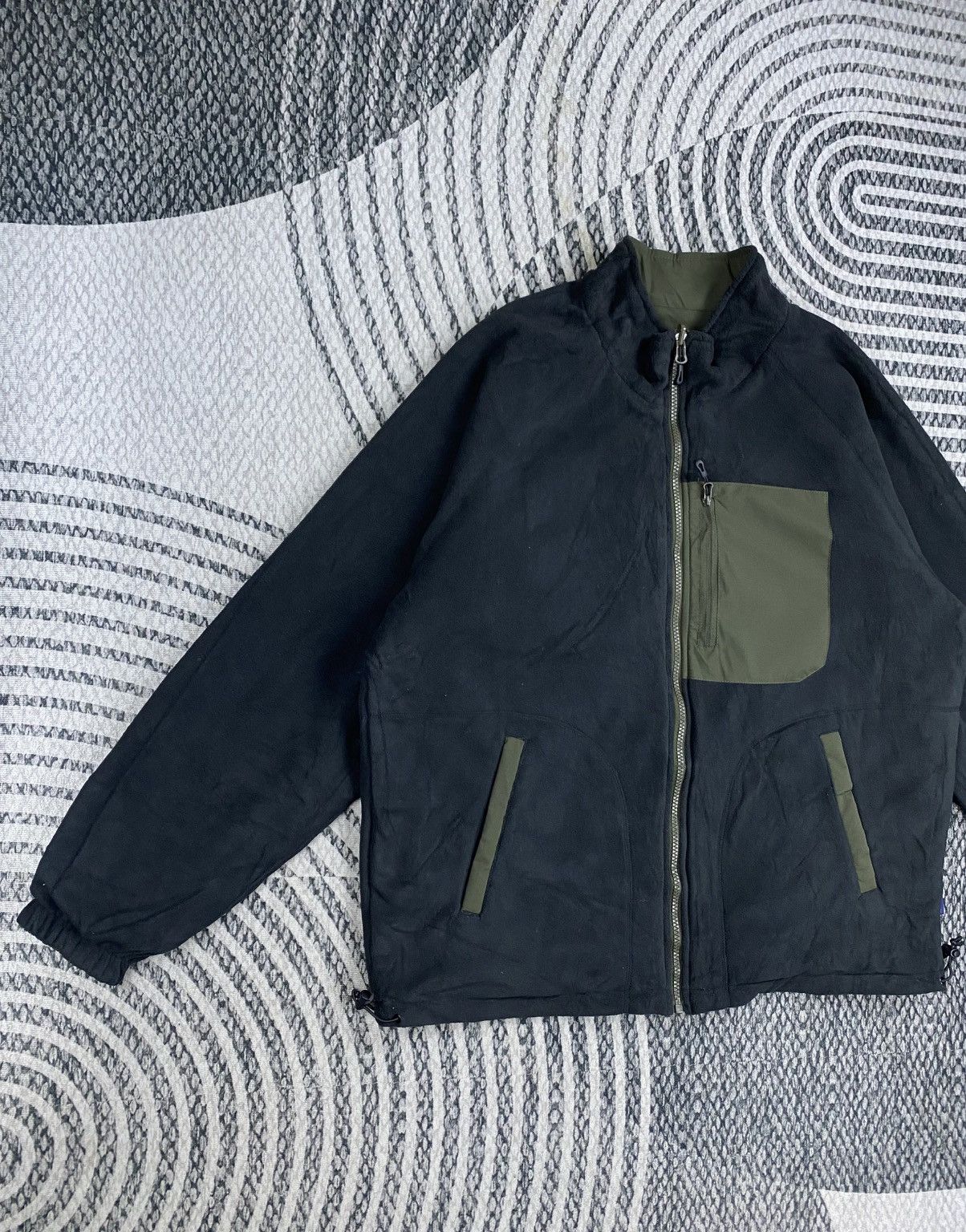 Japanese Brand Vtg Arnold Palmer Embroidery Logo Reversible ZIp-Up Jacket Size US L / EU 52-54 / 3 - 7 Thumbnail