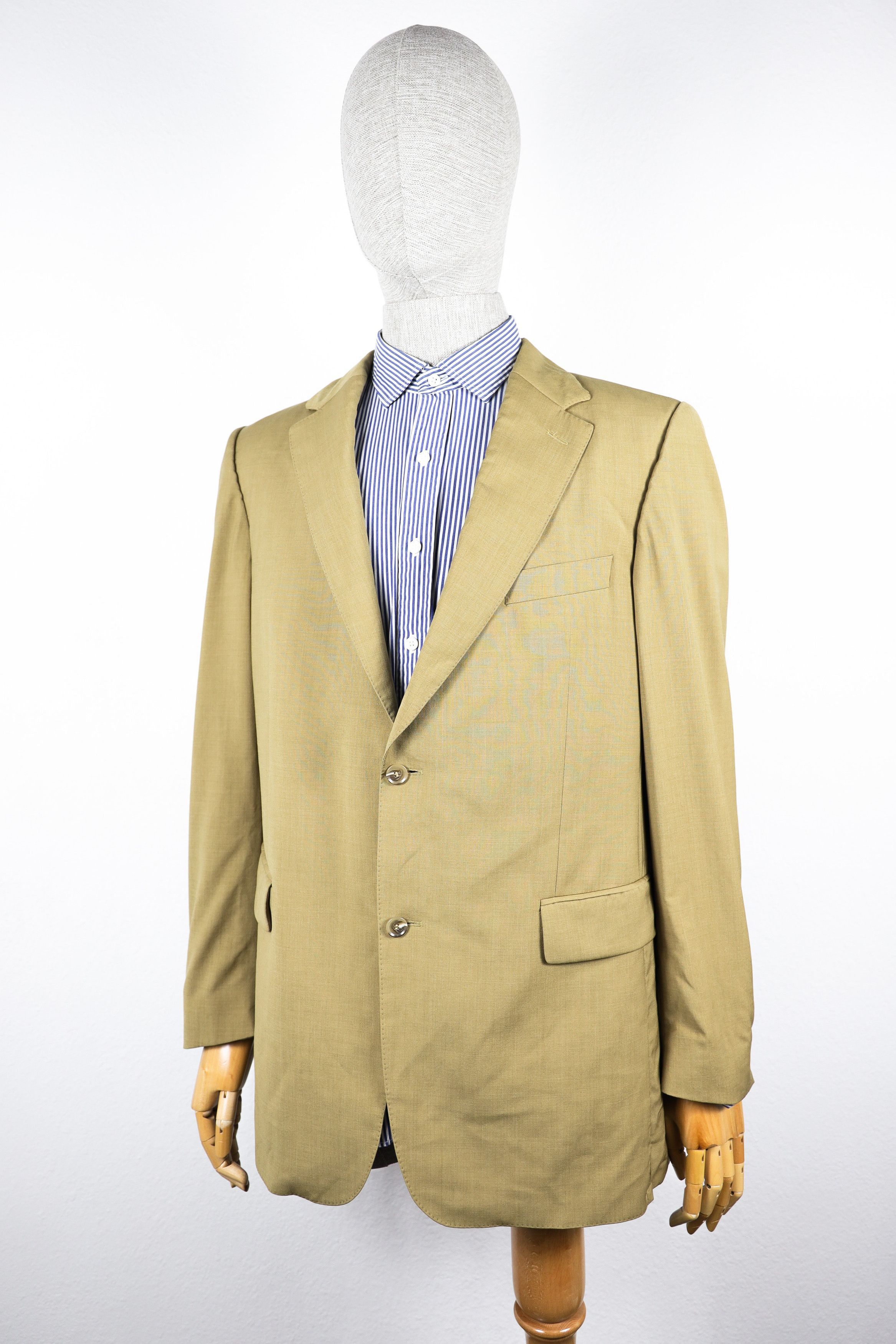 Burberry × Burberry Prorsum Burberry Beige Wool Blazer Jacket 54 size Size US L / EU 52-54 / 3 - 10 Thumbnail