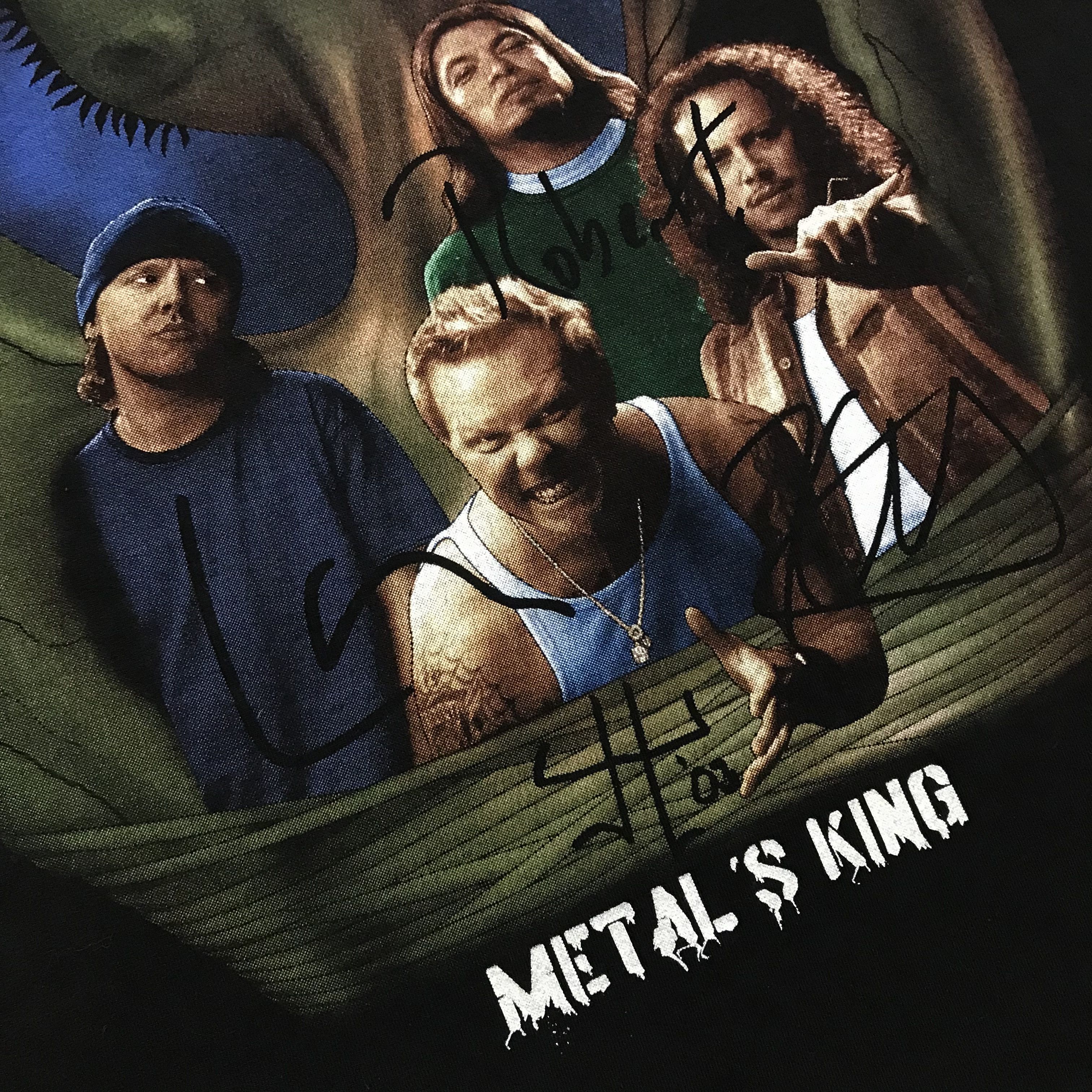 Metallica METALLICA Vintage T-Shirt Tee 90s Metal's King Very Rare Y2K Size US XL / EU 56 / 4 - 5 Thumbnail