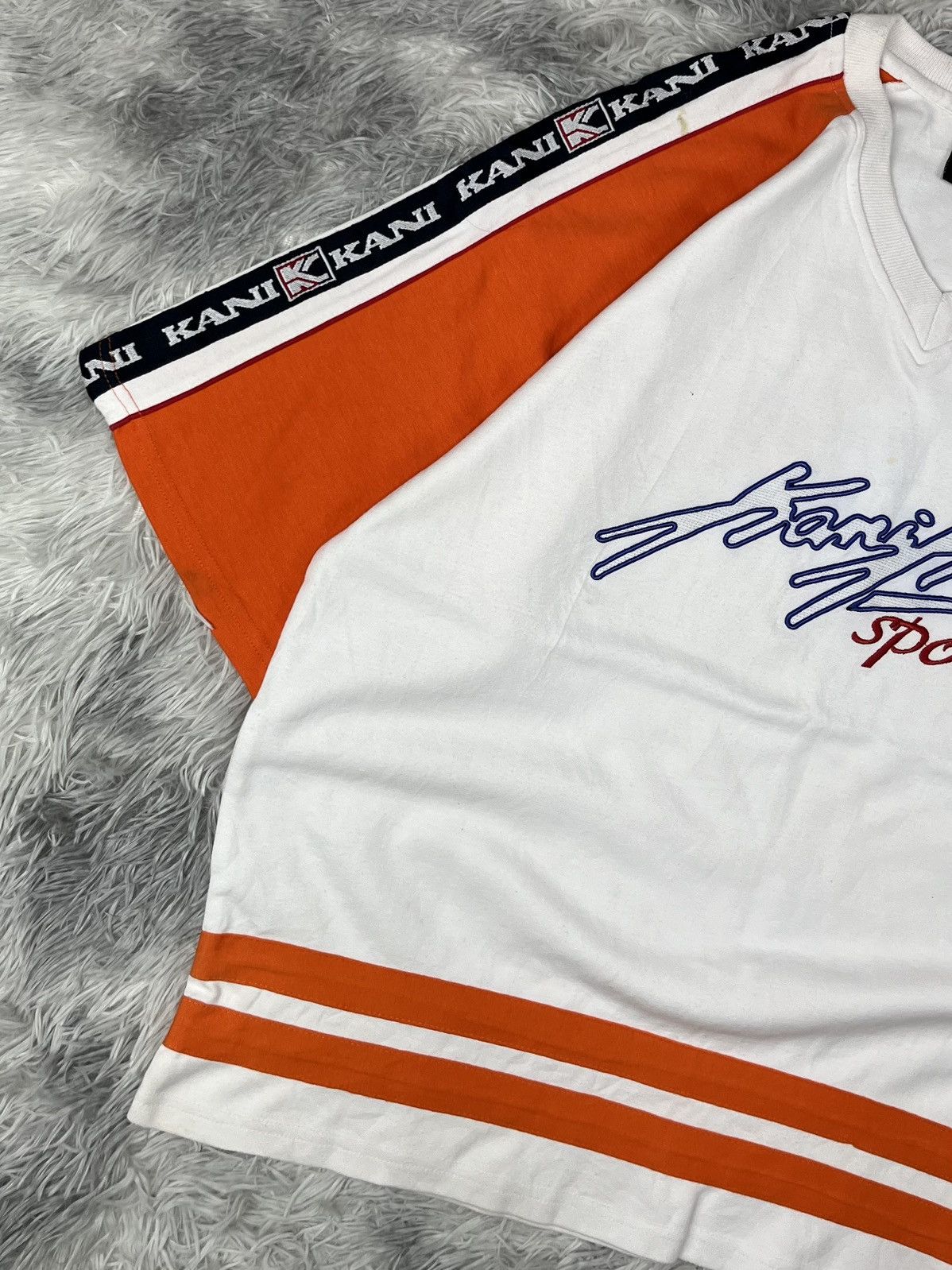 Karl Kani Vintage karl kani trak basball shirt Size US L / EU 52-54 / 3 - 4 Thumbnail