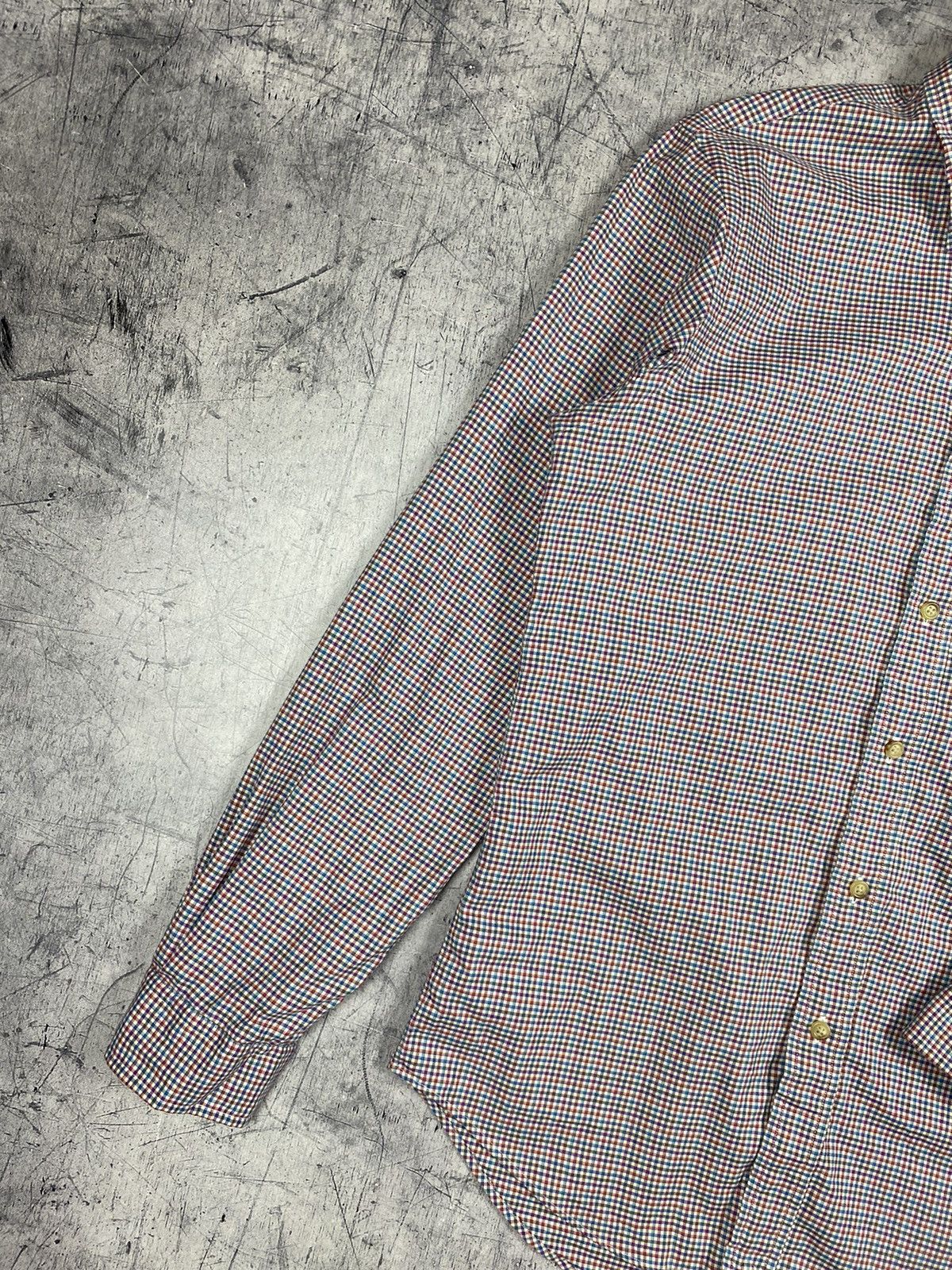 Designer × Polo Ralph Lauren Polo Ralph Lauren Designer Checkered Button Up Shirt Size US M / EU 48-50 / 2 - 3 Thumbnail