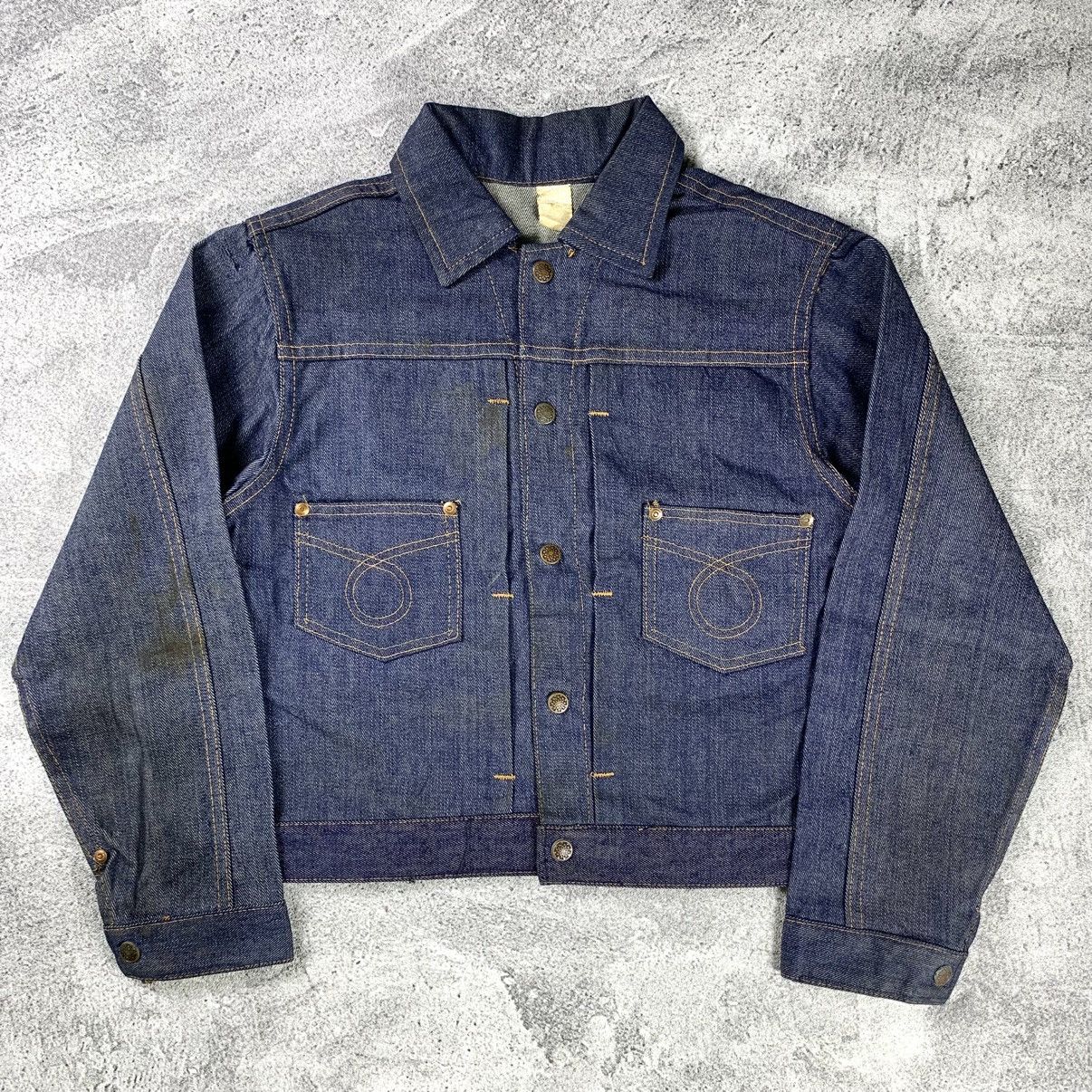 Vintage Denim Jacket-Chest 40