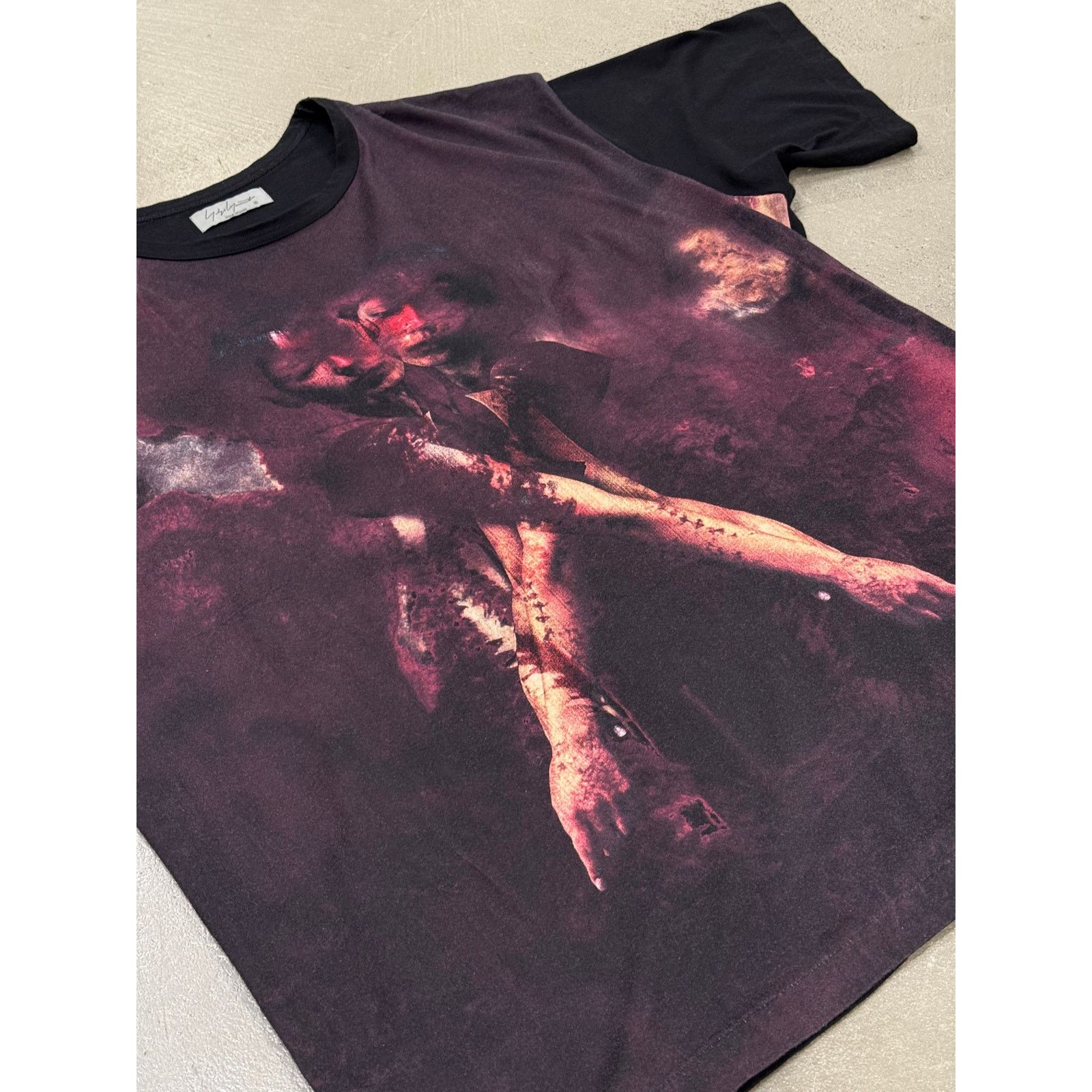 Yohji Yamamoto A/W2022 Yohji Yamamoto Pour Homme printed tee Size US M / EU 48-50 / 2 - 3 Thumbnail
