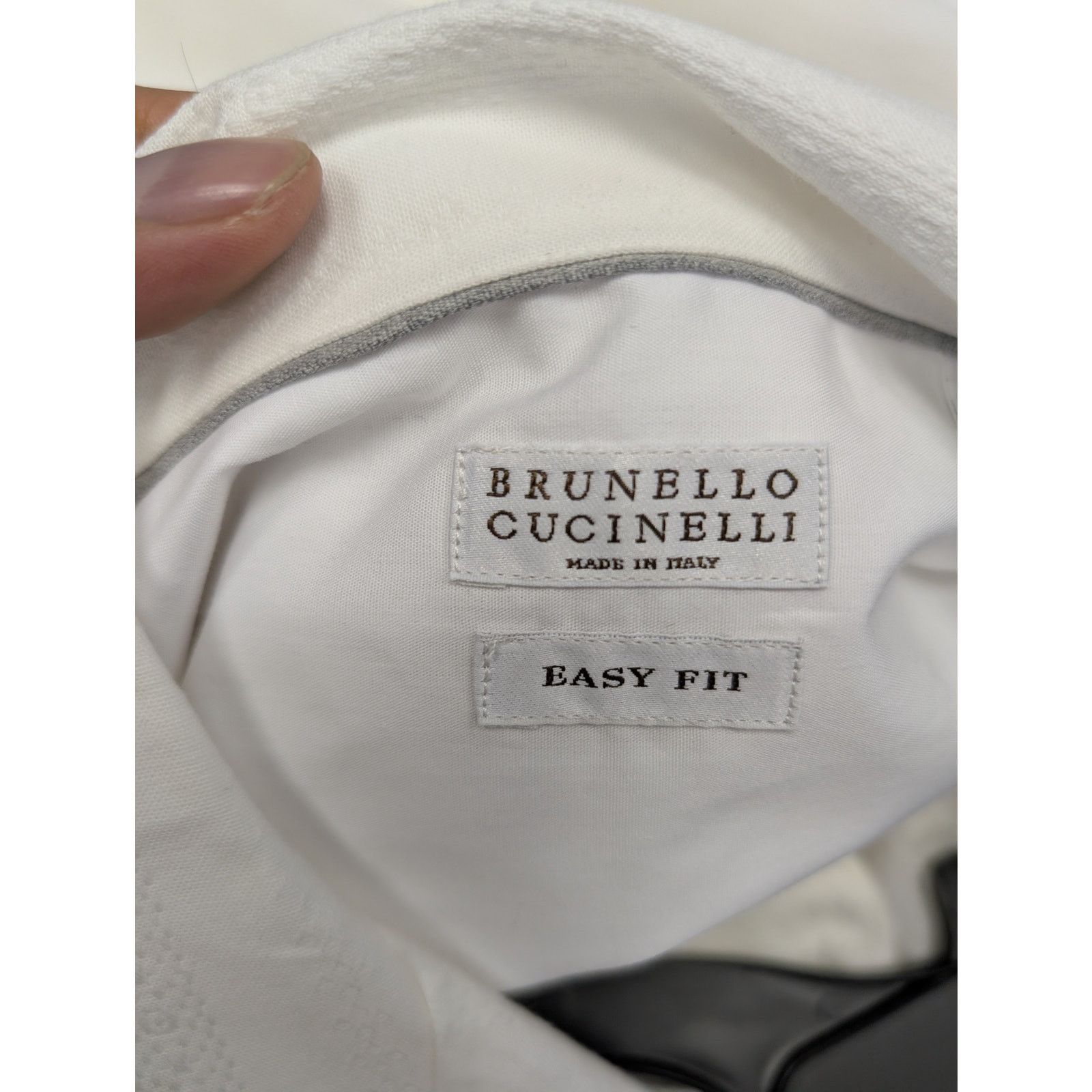 Brunello Cucinelli o1rshd1 Half Sleeve Button up Shirt in White Size US S / EU 44-46 / 1 - 16 Thumbnail
