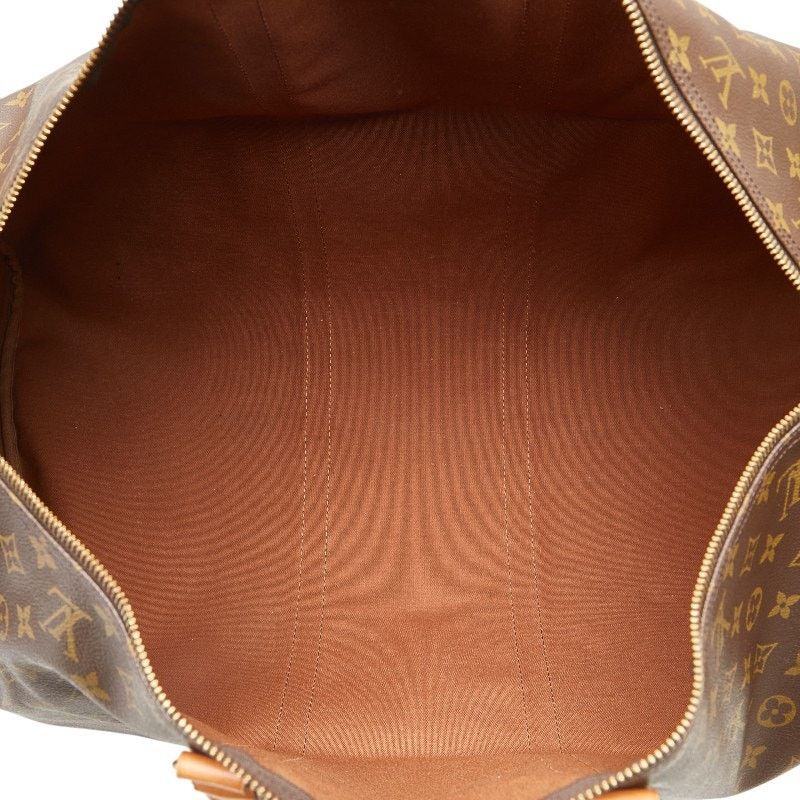 Louis Vuitton Louis Vuitton Monogram Keepall Bandouliere 60 Boston Bag Size ONE SIZE - 7 Thumbnail