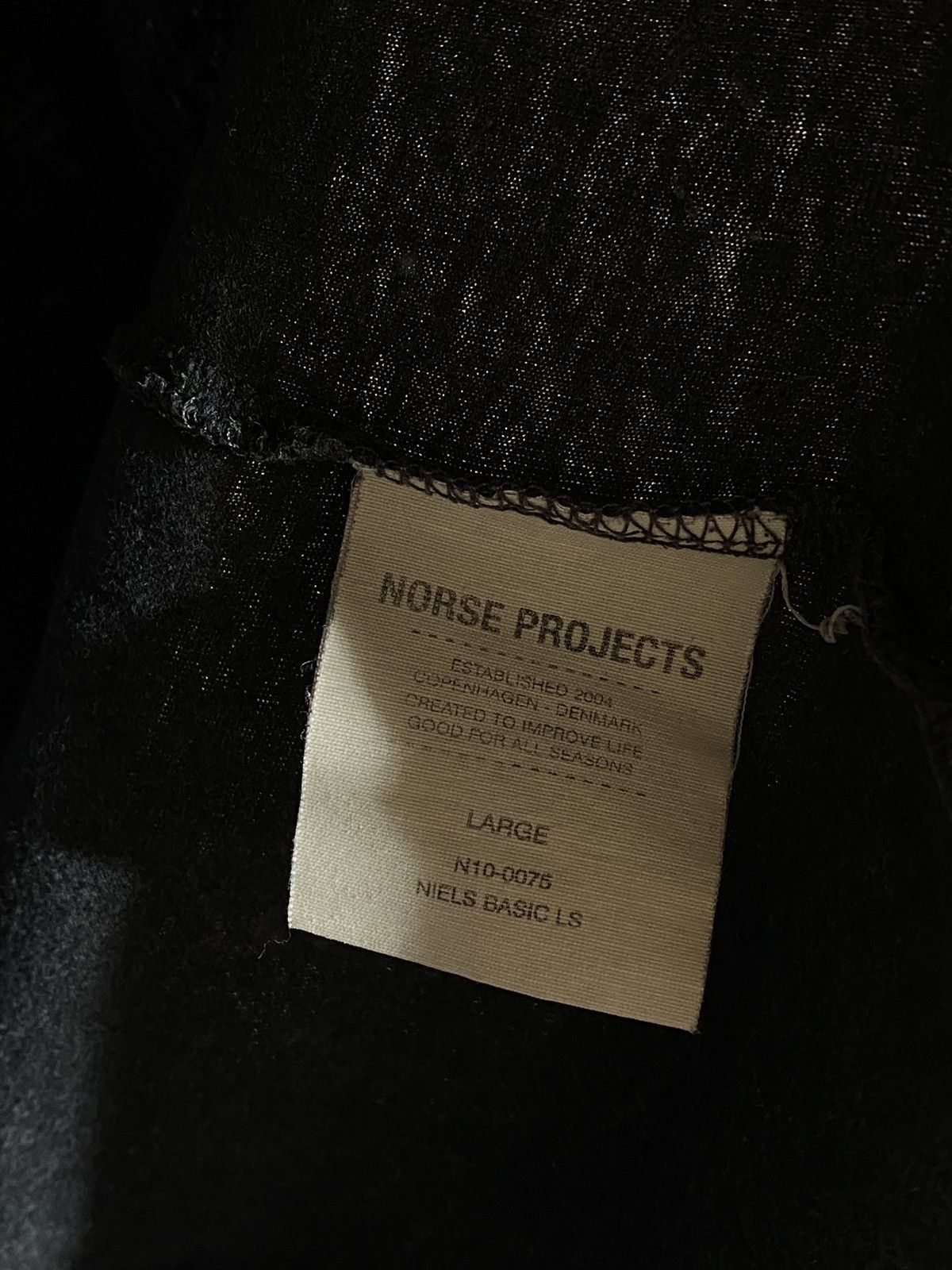 Norse Projects Norse Project niels basic long sleeve Size US L / EU 52-54 / 3 - 8 Thumbnail