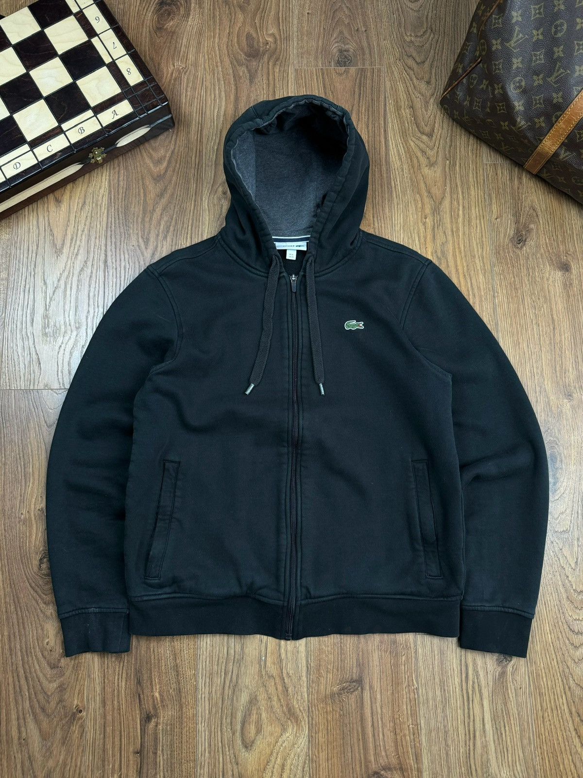 Lacoste Hoodie zip Lacoste sport original streetwear casual item Size US M / EU 48-50 / 2 - 1 Thumbnail