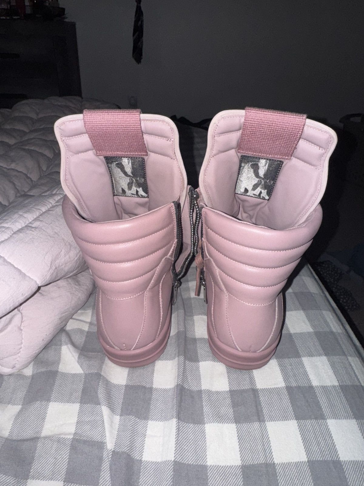 Rick Owens Pink dusty Geobasket Size US 8.5 / EU 41-42 - 5 Thumbnail