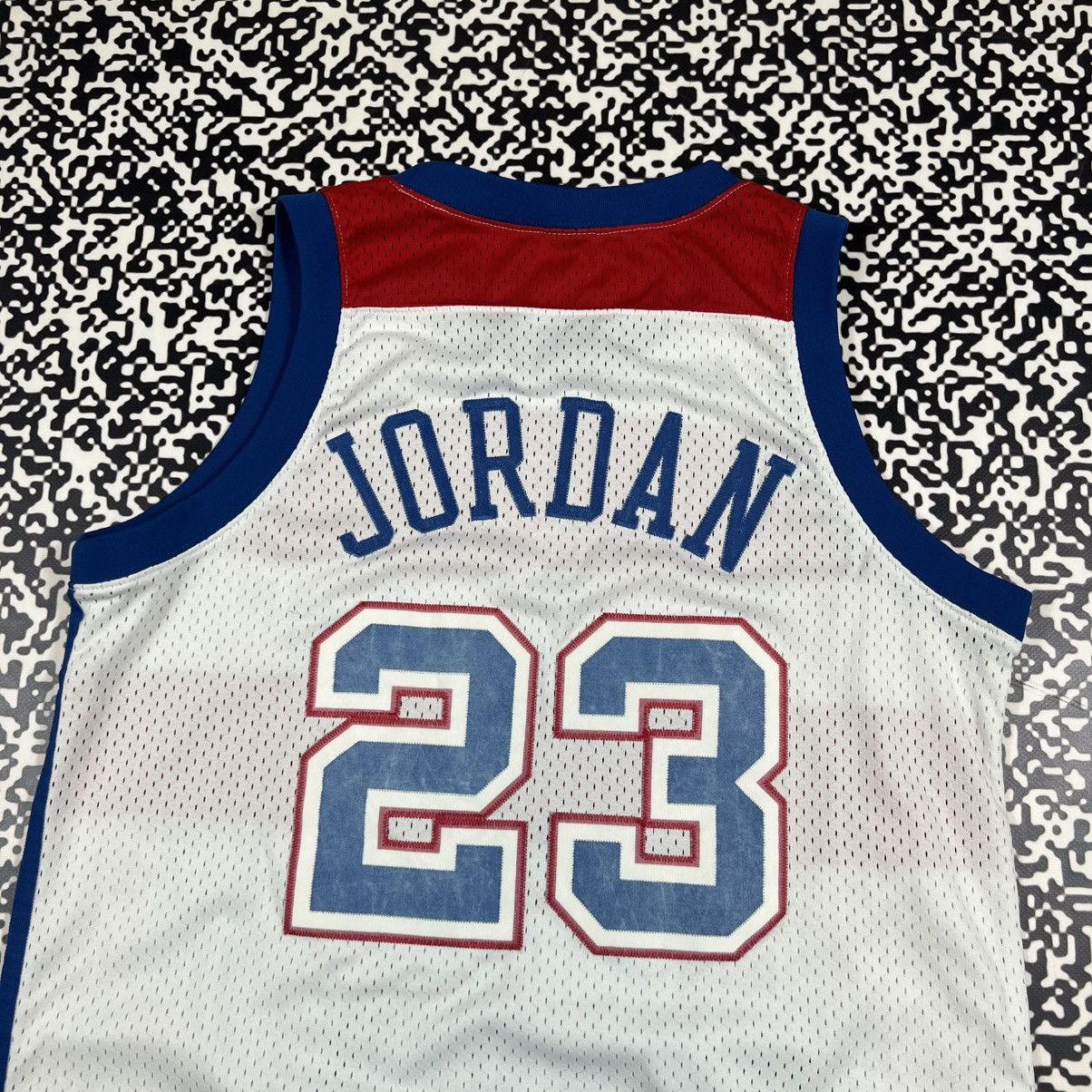 Nike Vintage 90s Nike 23 Jordan Washington Bullets NBA Jersey Size US M / EU 48-50 / 2 - 5 Thumbnail