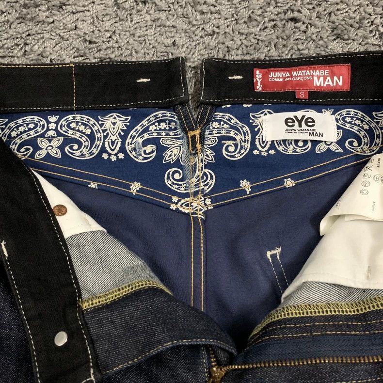 Junya Watanabe JUNYA WATANABE x LEVIS 522 Jeans Size US 26 / EU 42 - 8 Thumbnail