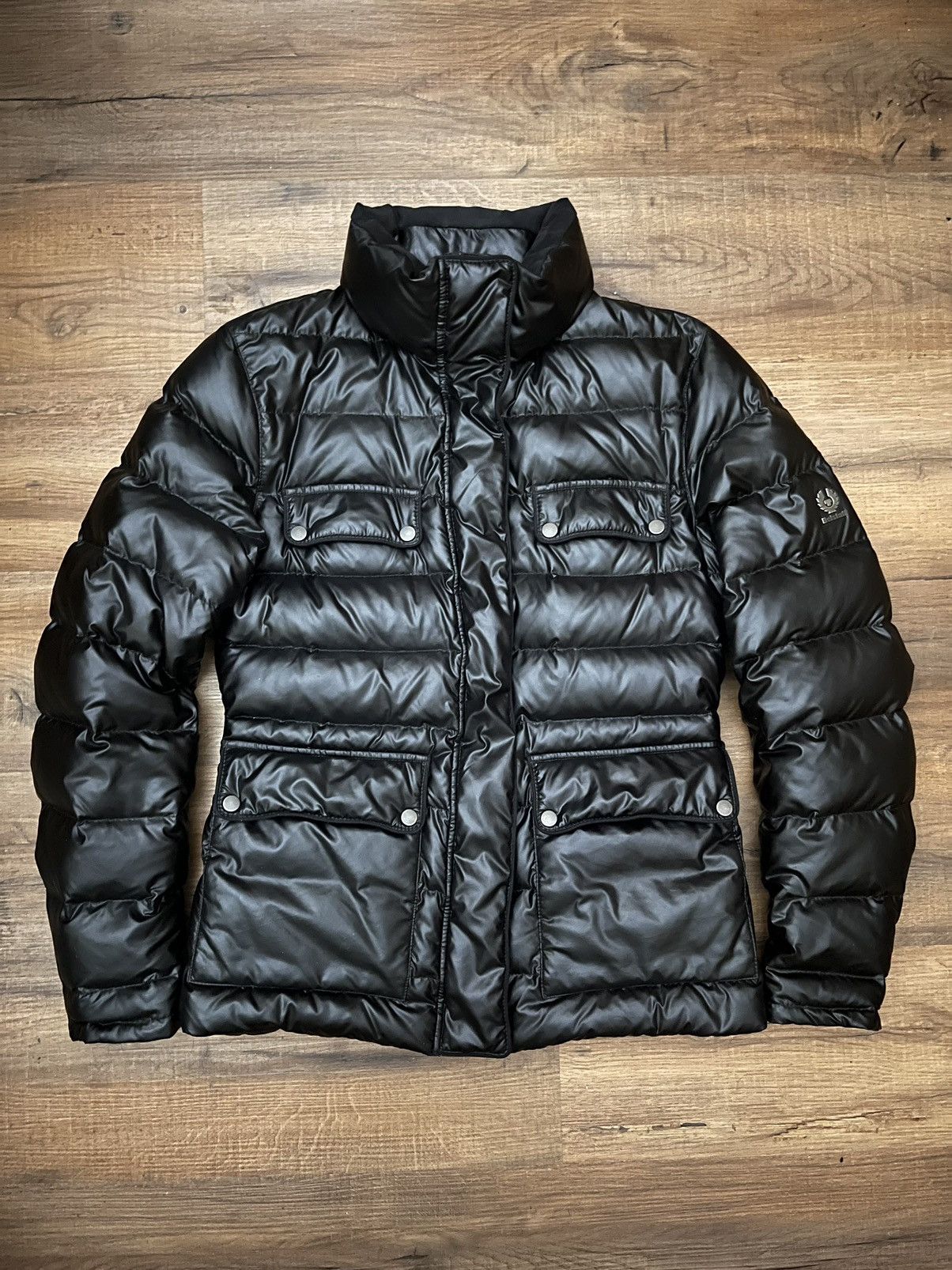 Belstaff Belstaff puffer jacket silver label | Grailed