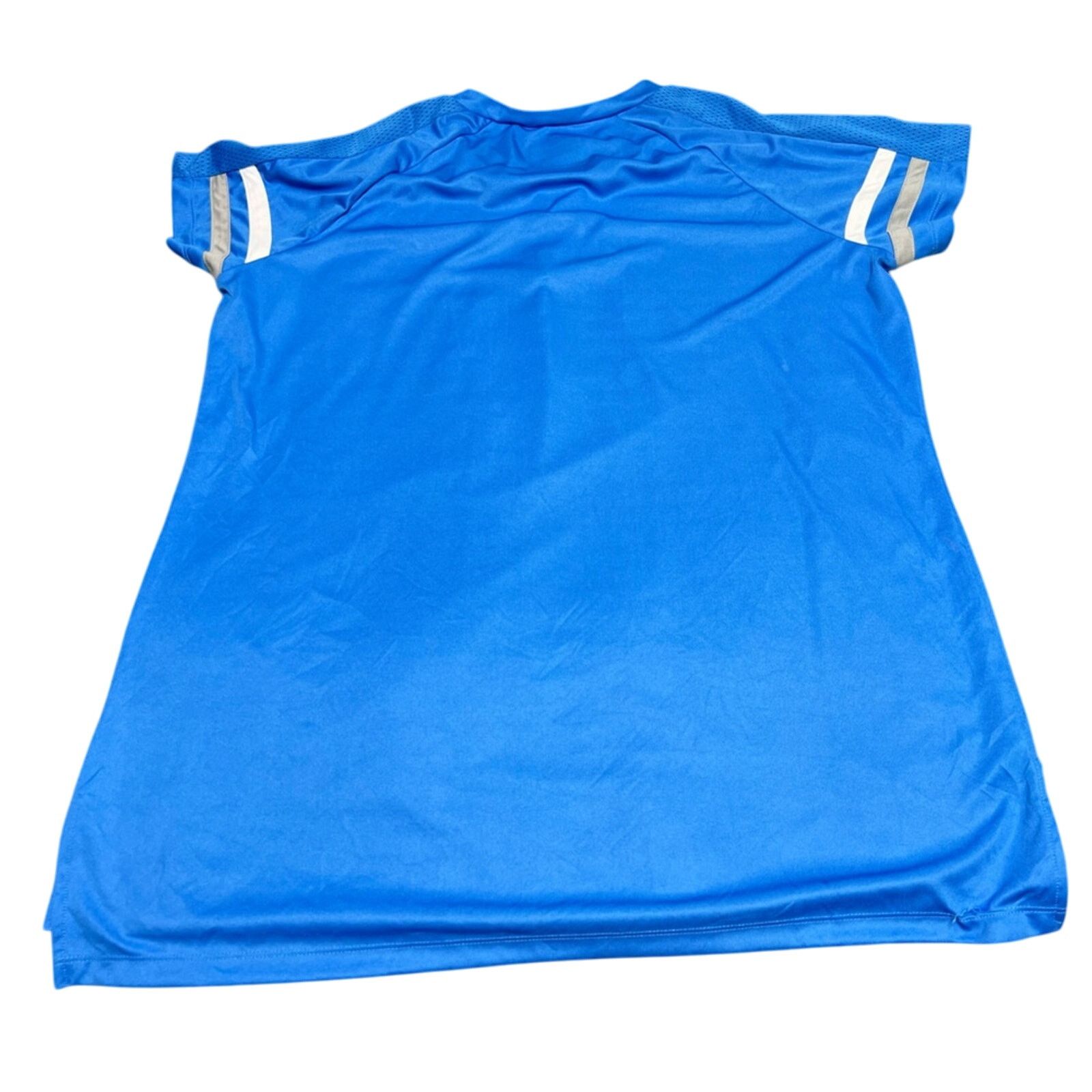 NFL Detroit Lions Women's Jersey Lace Up Shirt - XXL Blue V Neck Size XXL / US 16-18 / IT 52-54 - 2 Thumbnail
