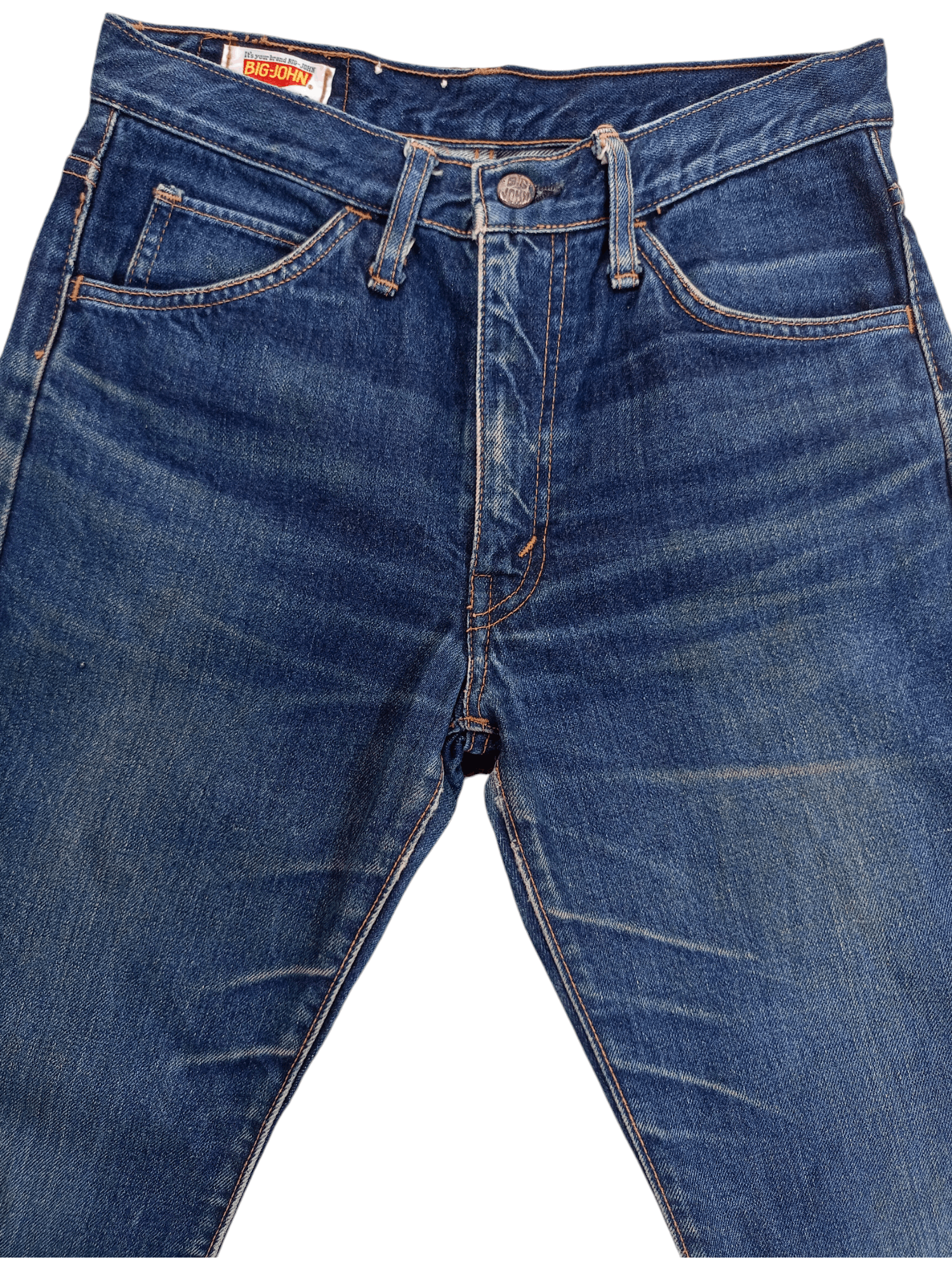Big John × Vintage BIG JOHN Distressed Vintage Streetwear Denim Size US 30 / EU 46 - 3 Thumbnail