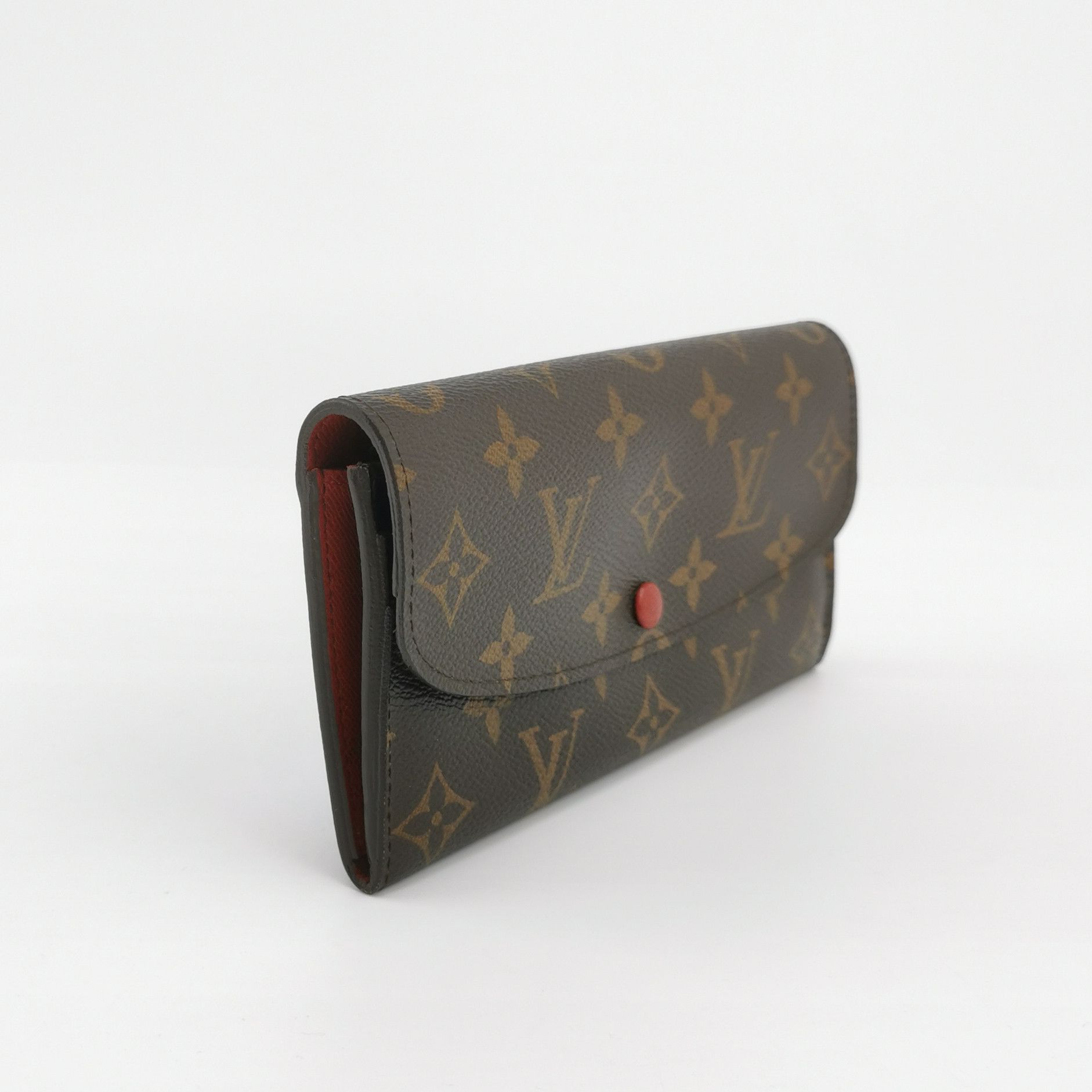 Louis Vuitton Louis Vuitton (LV) Emilie leather Monogram print snap walle Size ONE SIZE - 1 Thumbnail