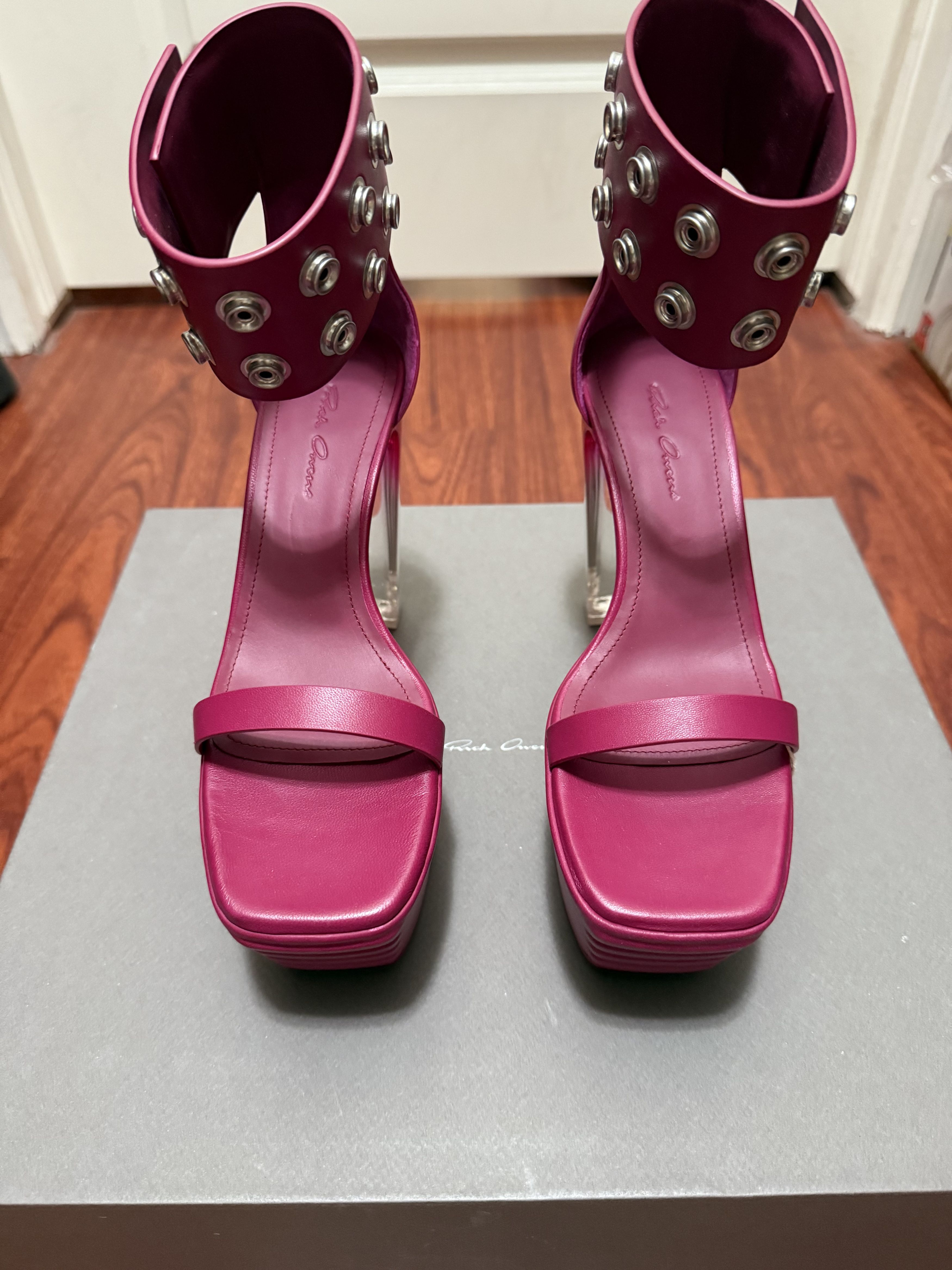 Rick Owens Pink heels Size US 6 / IT 36 - 1 Thumbnail