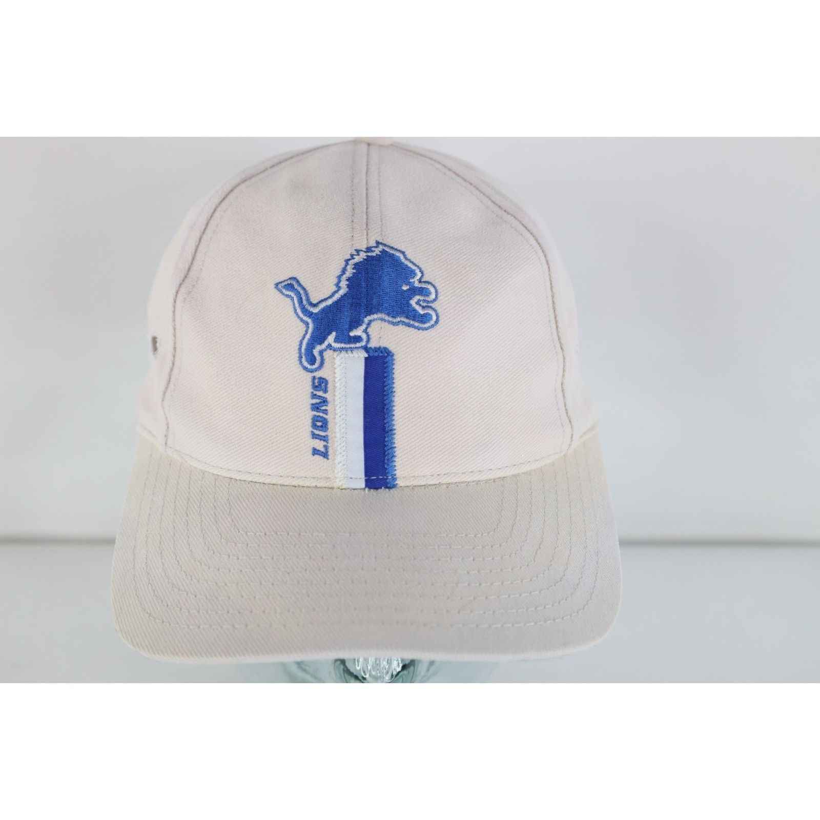 Vintage AS IS Vintage 90s Detroit Lions Football Snapback Hat Size ONE SIZE - 1 Thumbnail