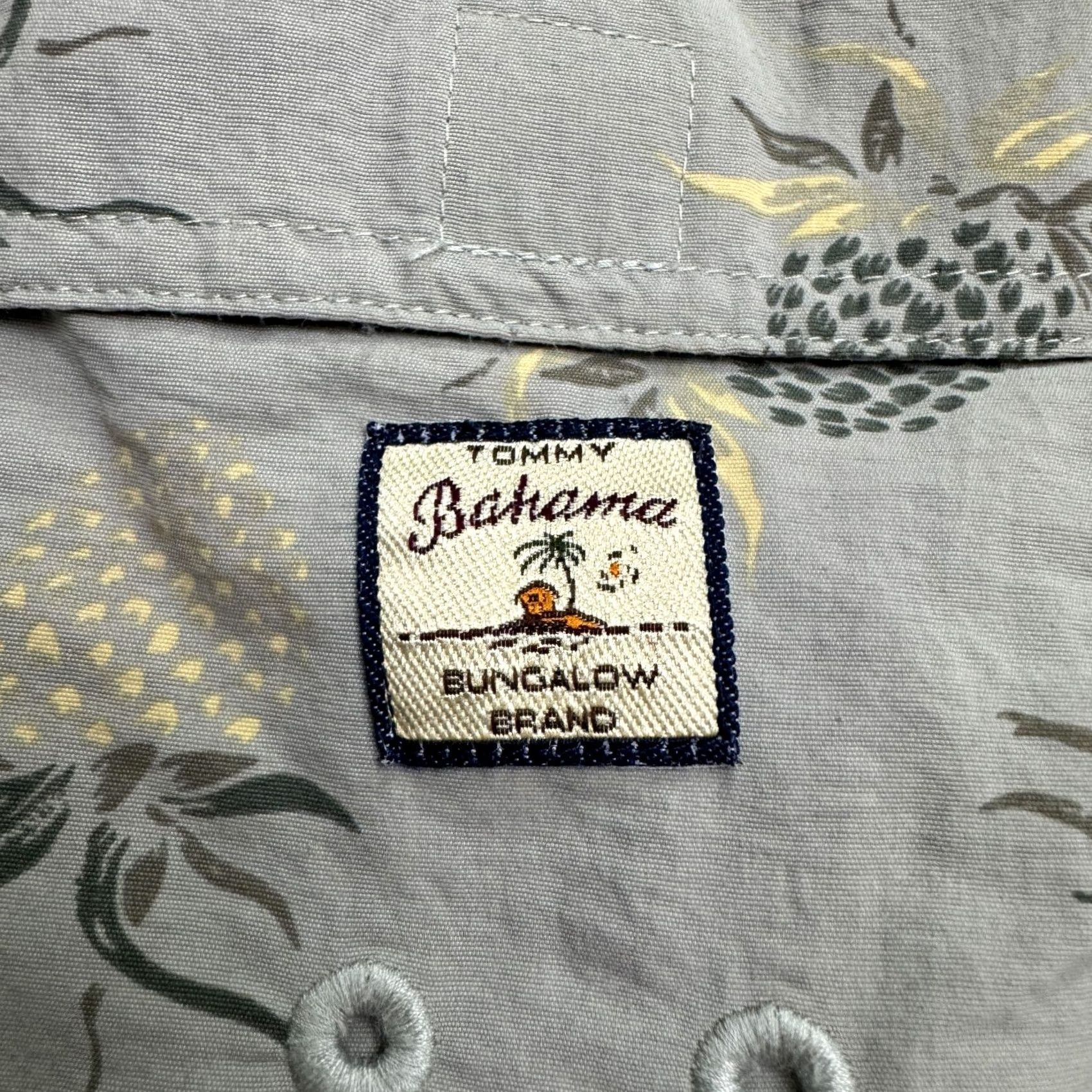 Tommy Bahama Tommy Bahama Swim Trunks Board Shorts Mens Medium Gray Y2K Pineapple Vintage Size US 31 - 4 Thumbnail