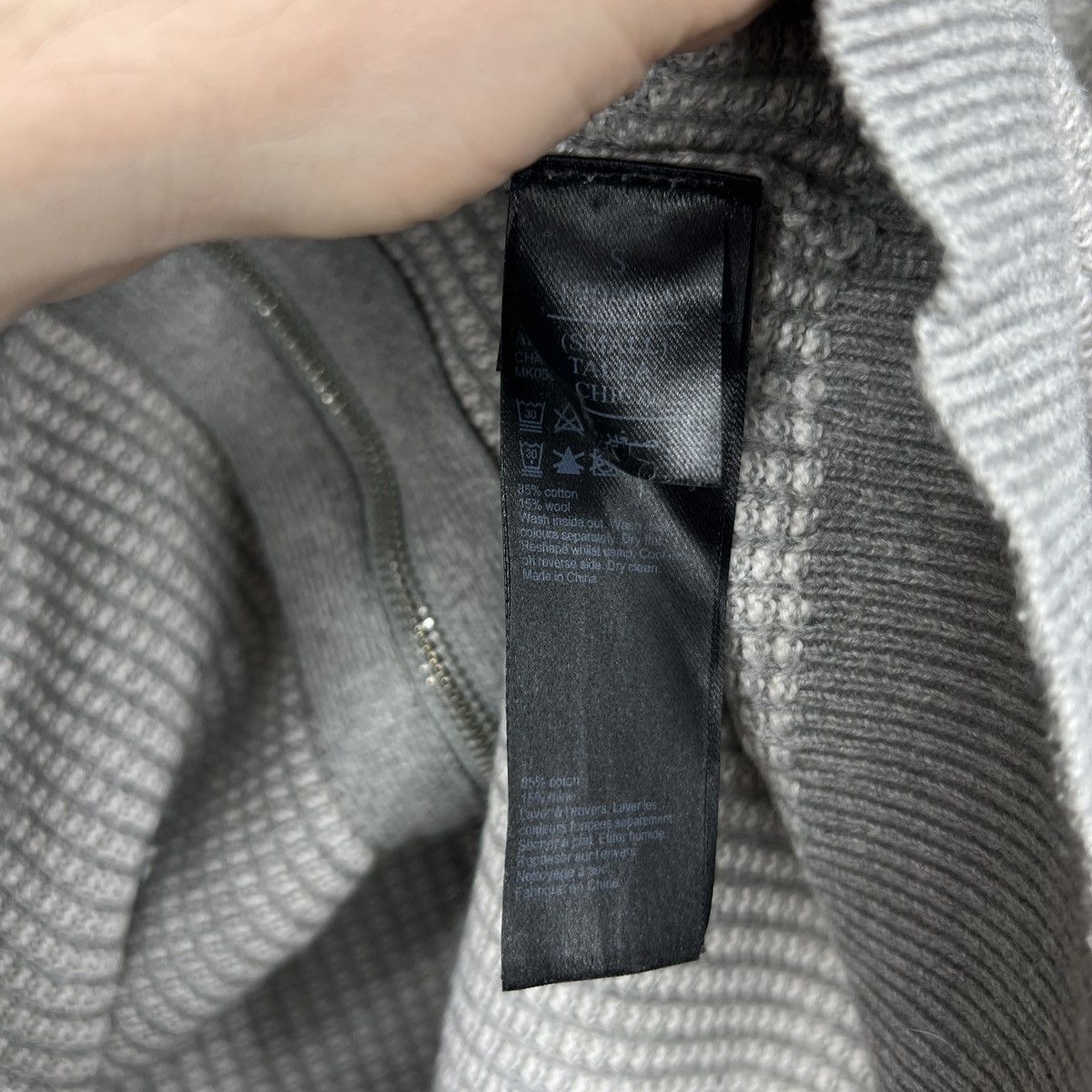 Allsaints Allsaints Hoodie Grey Zip Logo Designer Size US M / EU 48-50 / 2 - 6 Thumbnail