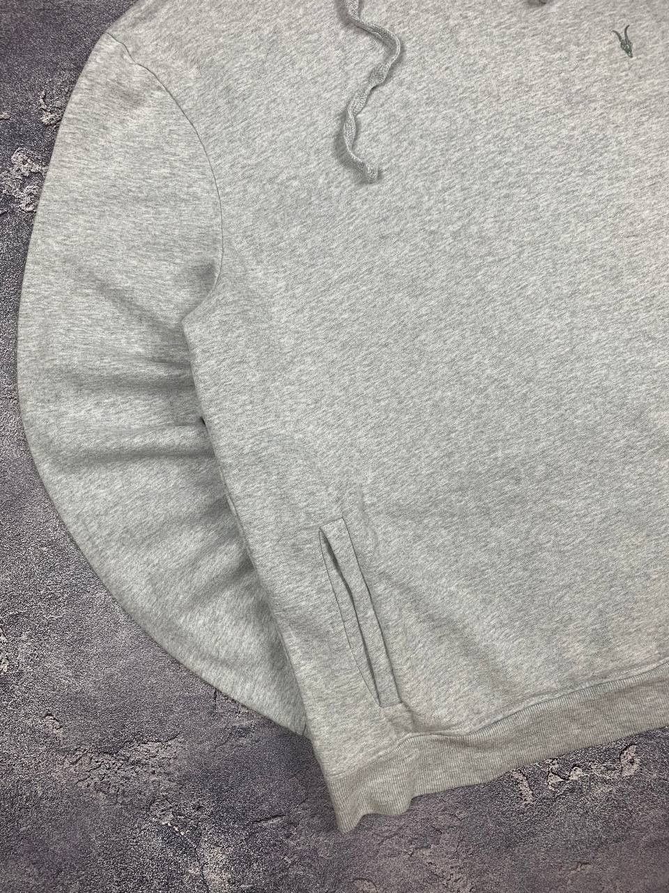 Allsaints AllSaints Hoodie L Gray Cotton Pullover Sweatshirt Logo Size US L / EU 52-54 / 3 - 4 Thumbnail