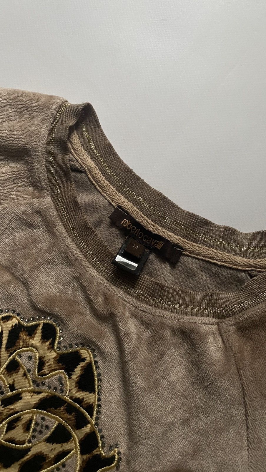 Roberto Cavalli Vintage Roberto Cavalli Velour Track Suit Y2k Juicy Couture Size M / US 6-8 / IT 42-44 - 6 Thumbnail