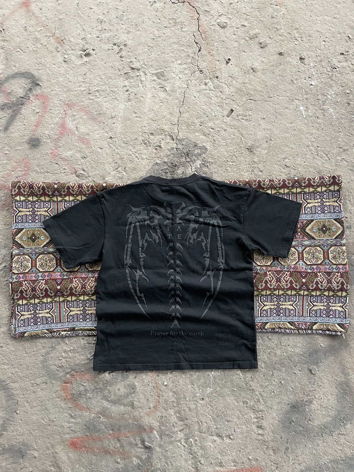 Band Tees × Vintage VINTAGE T-SHIRT CULTURE SKULL BACK PRINT Size US XL / EU 56 / 4 - 2 Thumbnail