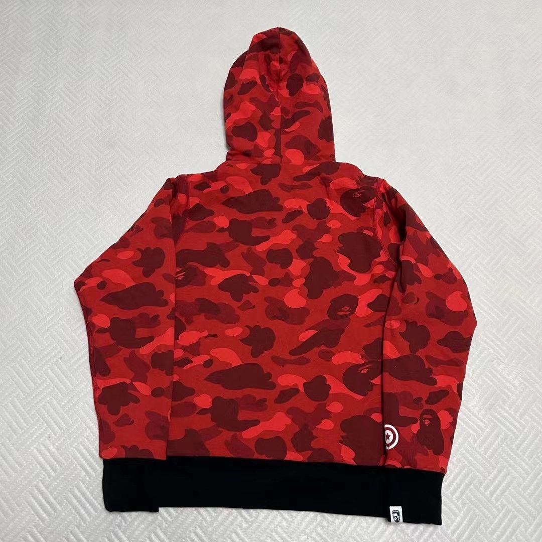 Bape CAMO UNIVERSE SHARK FULL ZIP HOODIE Size US M / EU 48-50 / 2 - 9 Thumbnail