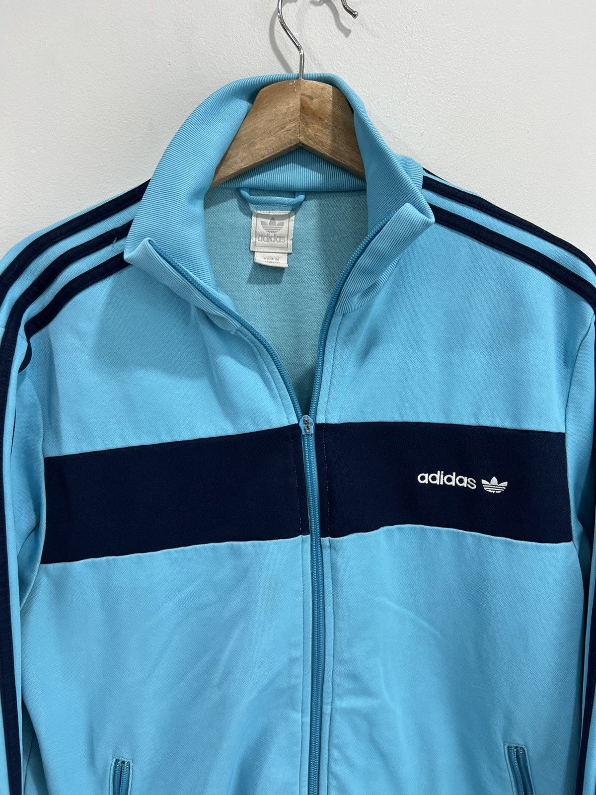 Adidas Vintage Adidas Y2K Track top sweater zip up Size US L / EU 52-54 / 3 - 2 Thumbnail