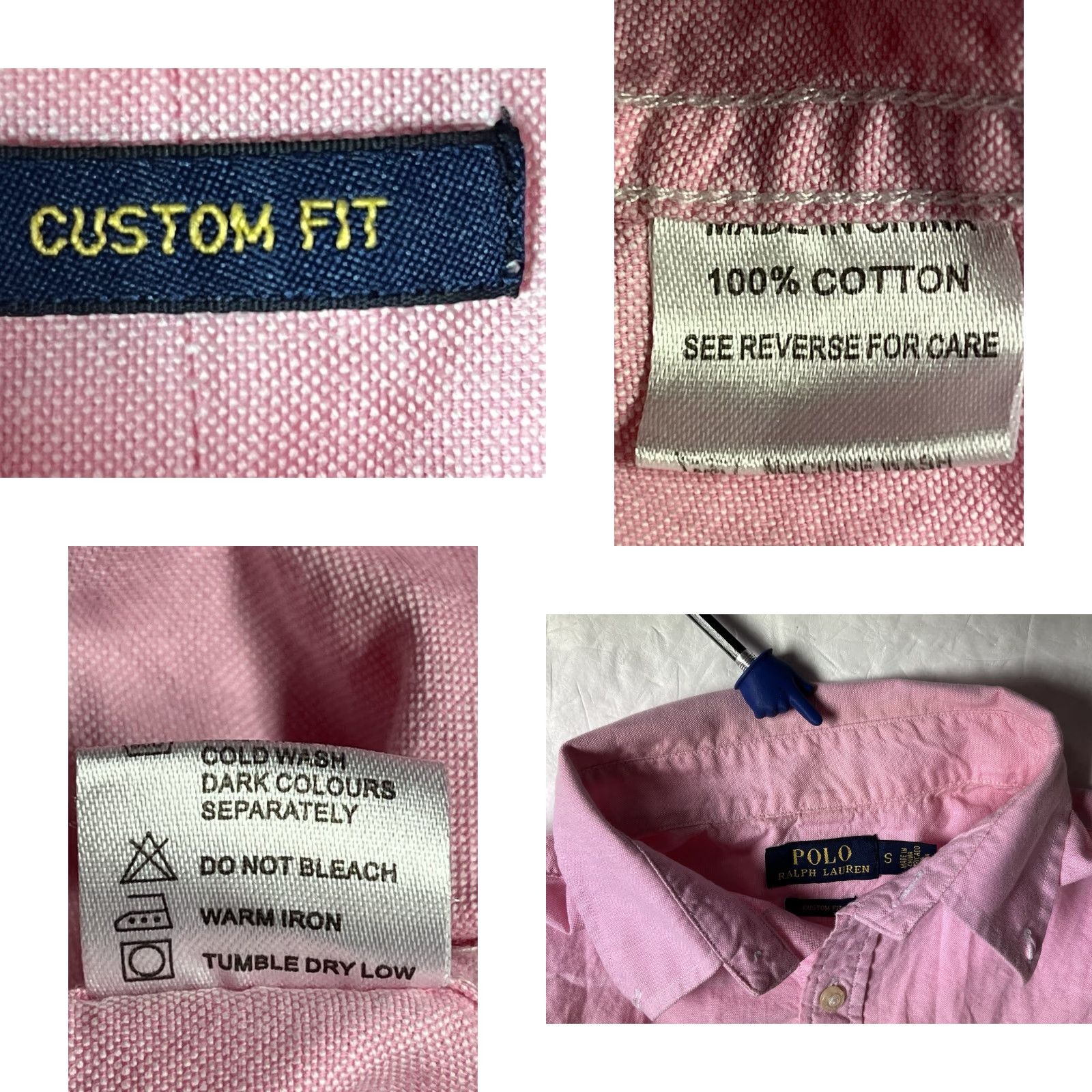 Ralph Lauren Ralph Lauren Button Down Shirt Mens Small Pink 100% Cotton Custom Fit Shirt Button-Down Collar Mens Small Pink 100% Cotton Size US S / EU 44-46 / 1 - 8 Thumbnail