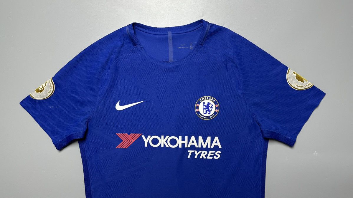 Vintage CHELSEA NIKE 2017/18 SOCCER PLAYER ISSUE JERSEY #22 WILLIAN Size US M / EU 48-50 / 2 - 3 Thumbnail