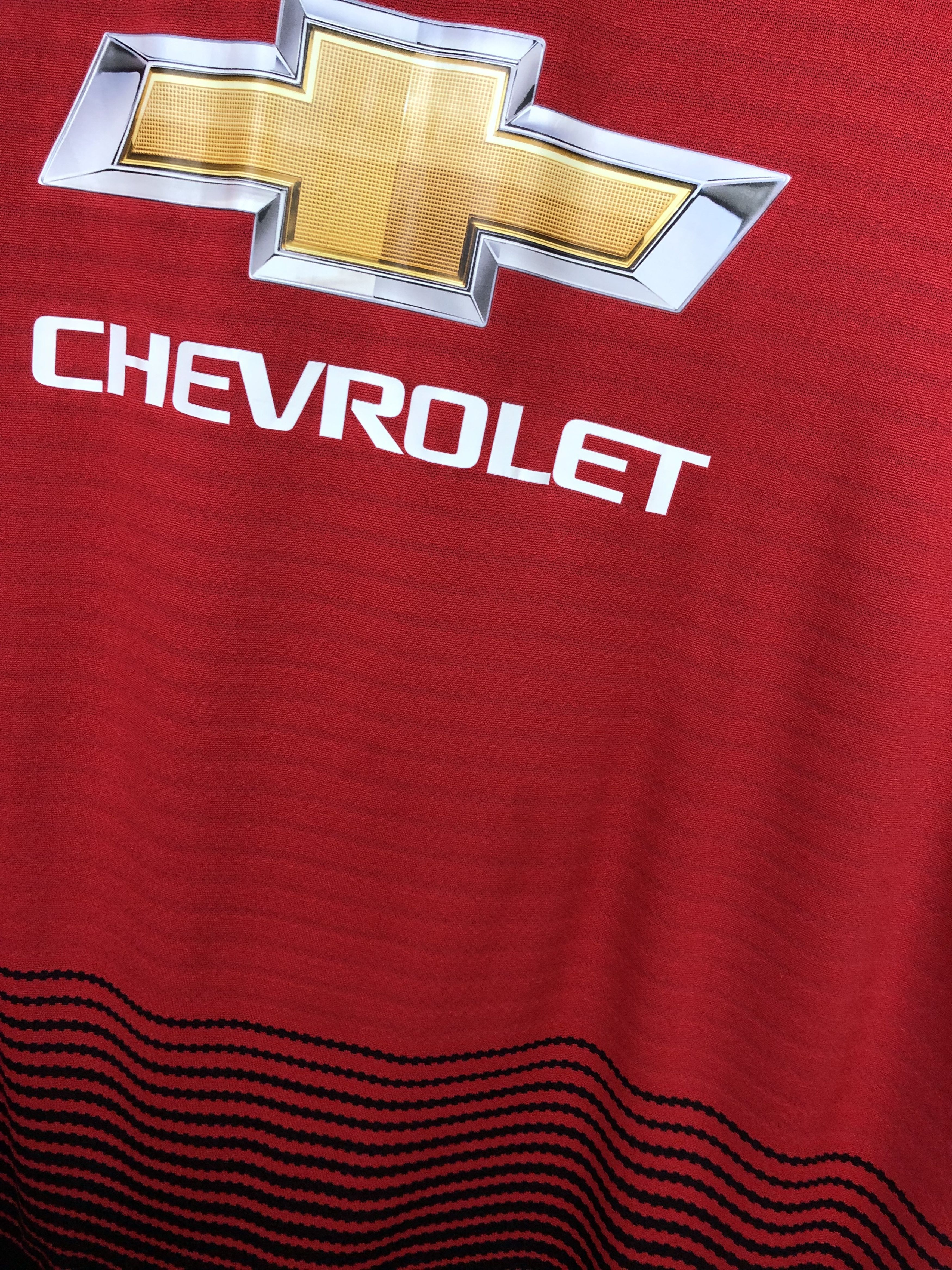 Adidas Manchester United football shirt 2018 Soccer Lindelof Jersey Size US XXL / EU 58 / 5 - 7 Thumbnail