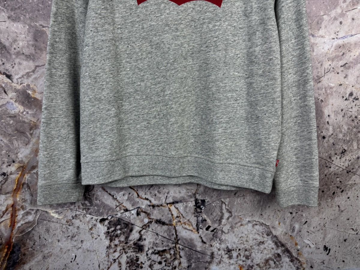 Levi's Women’s Levi’s Sweatshirt Pullover Gray Streetwear Size L Size L / US 10 / IT 46 - 3 Thumbnail