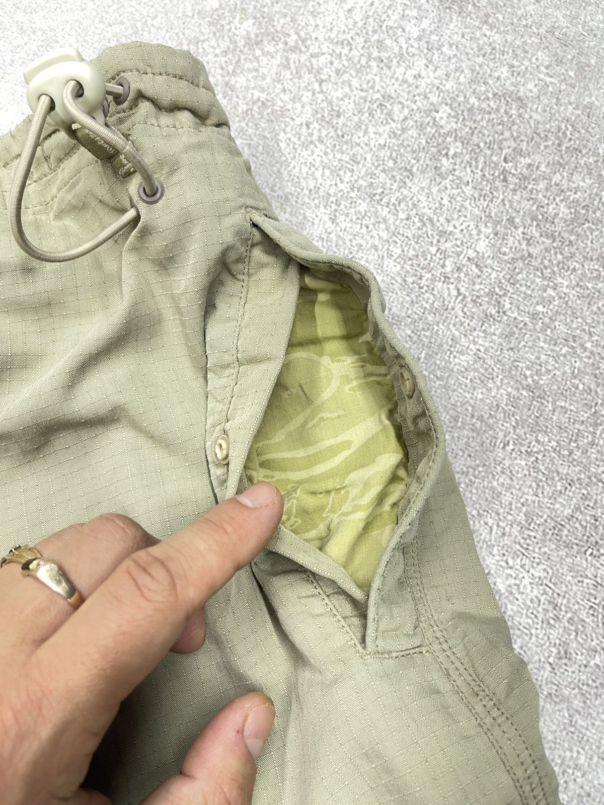 Maharishi Vintage Maharishi Baggy Parachute Nylon Pants Big Logo Size US 34 / EU 50 - 12 Thumbnail