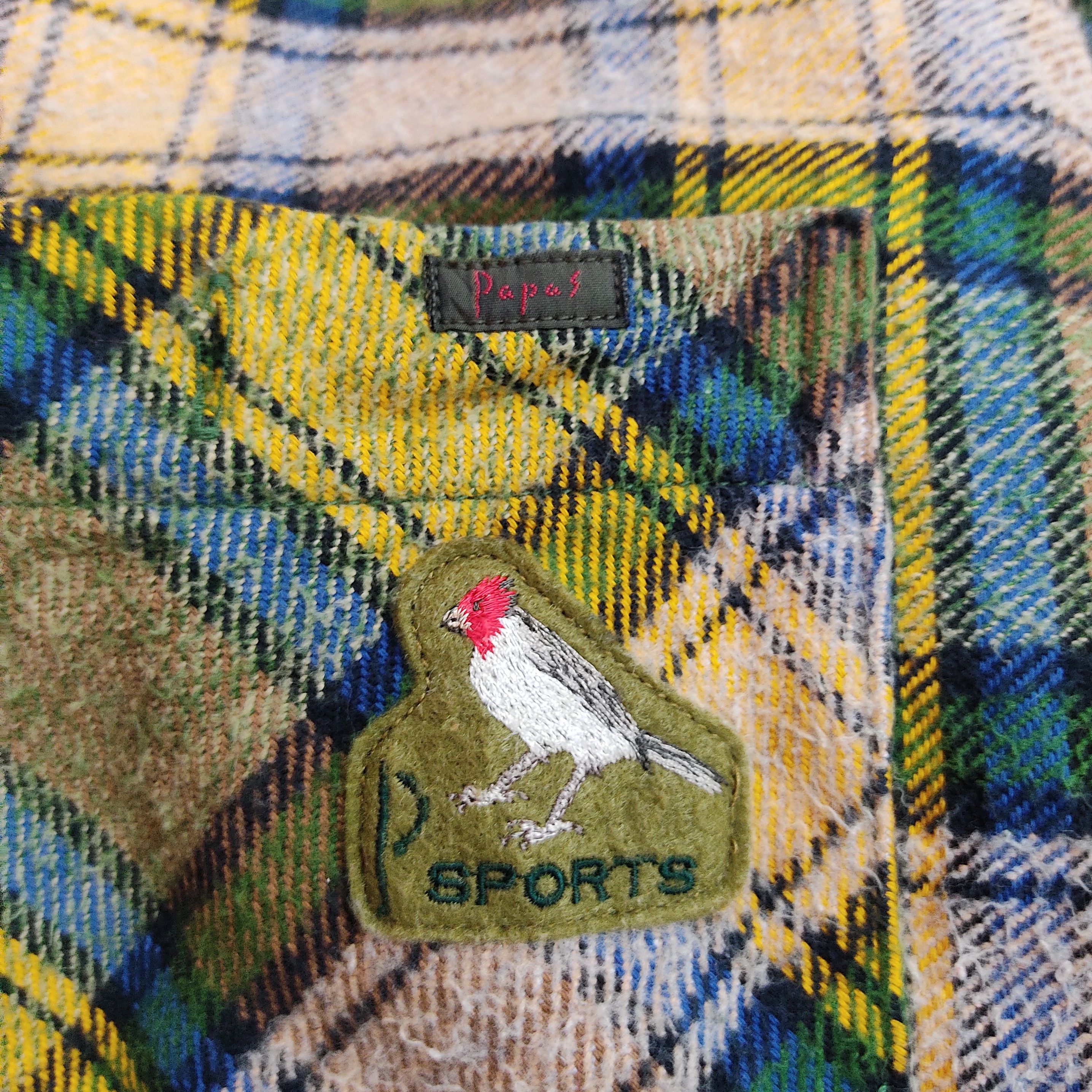FILLES A PAPA The Papas Sports Overshirt Plaid Insulated Flannel Jacket Size US XL / EU 56 / 4 - 7 Thumbnail