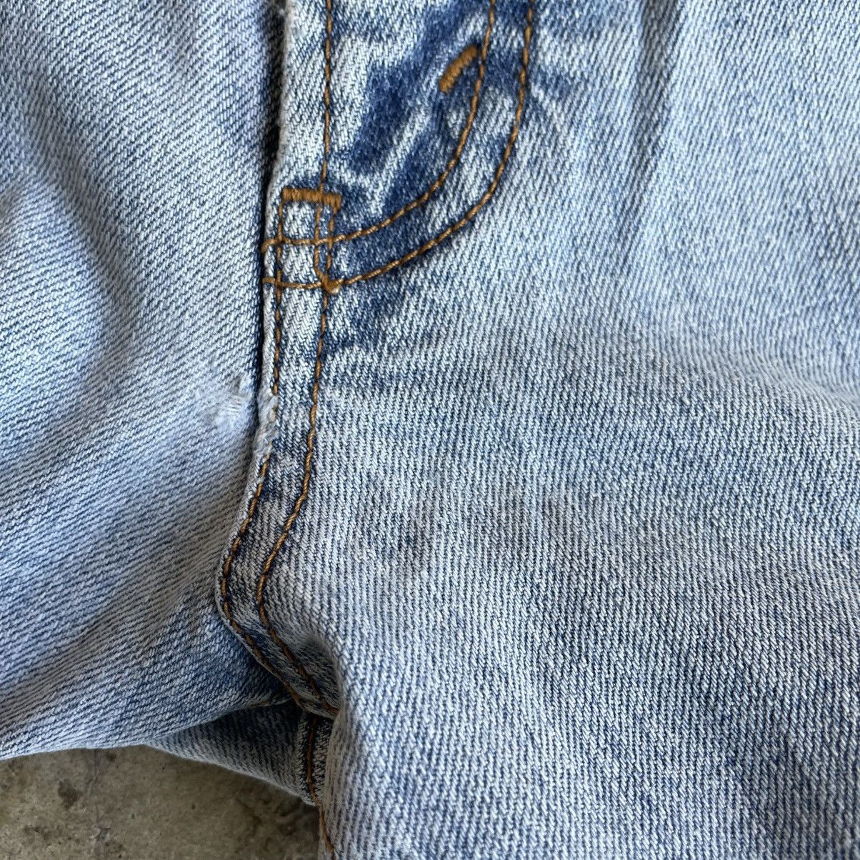 Vintage 🔥Vintage Bobson 93058930 Stoned Washed Distress Denim Jeans Size US 33 - 11 Thumbnail