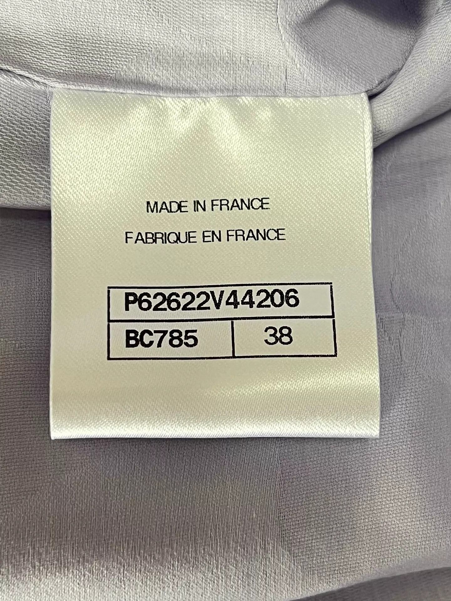 Chanel Chanel Women's Sleeveless Vest Light Purple Thin Striped 38 Size S / US 4 / IT 40 - 6 Thumbnail