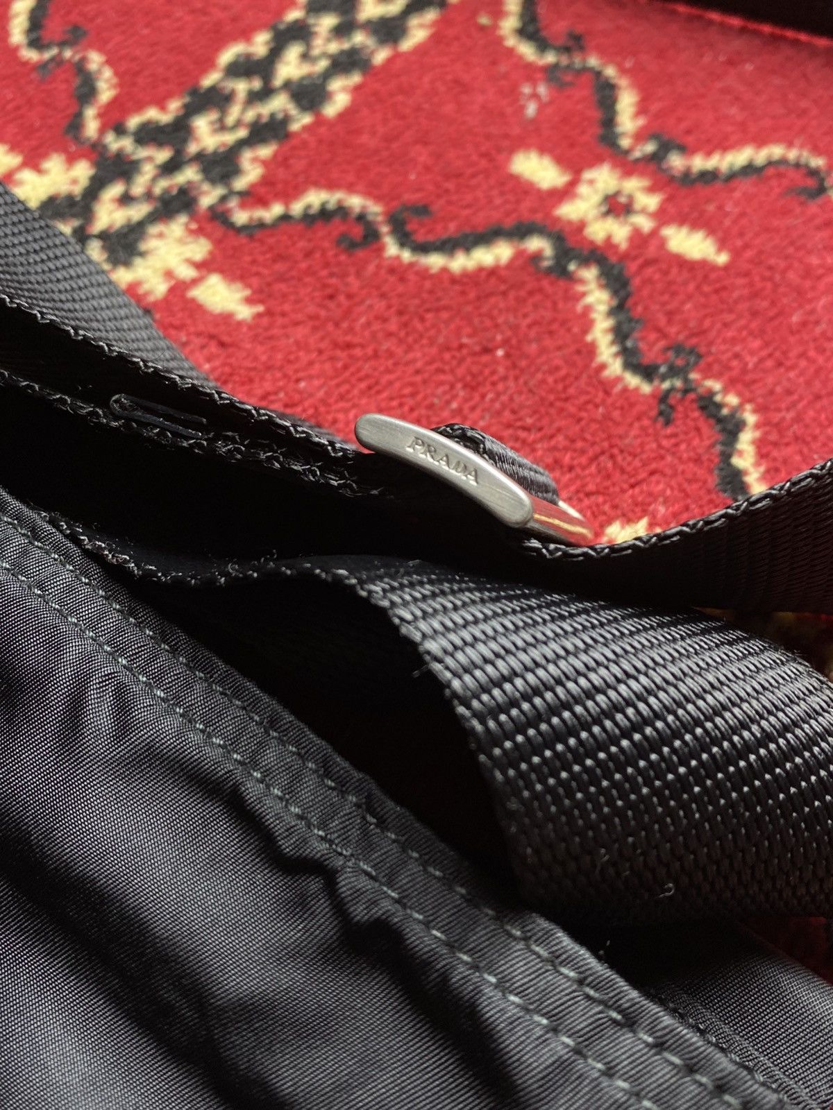 Prada Prada - Flat Nylon Crossbody Bag Size ONE SIZE - 9 Thumbnail