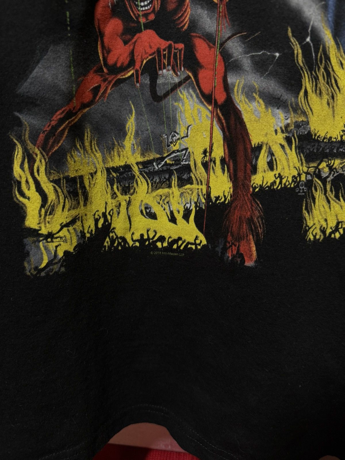 Band Tees Iron Maiden Legacy of the Beast 2019 World Tour Rock T-Shirt Size US XL / EU 56 / 4 - 6 Thumbnail