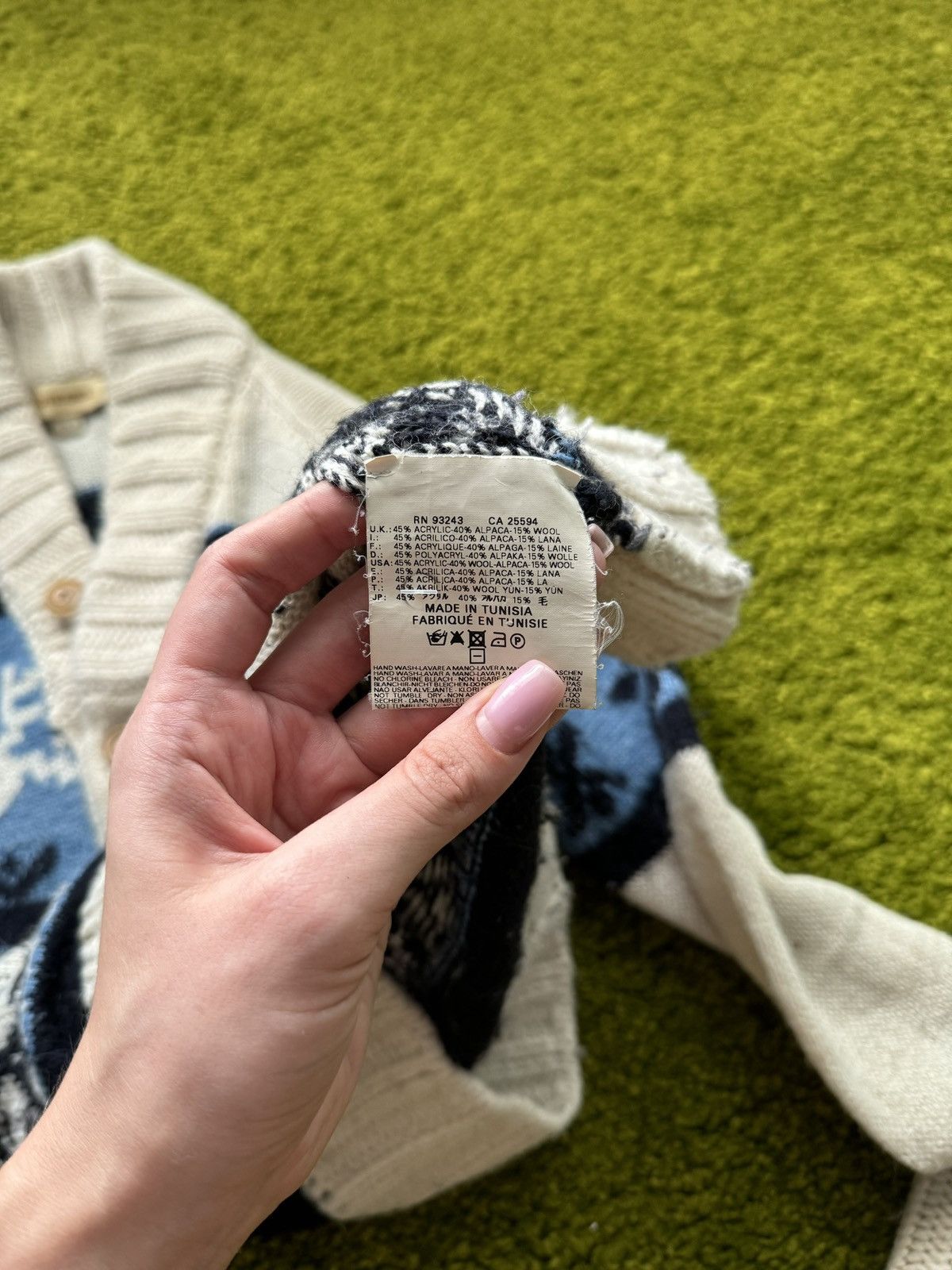 Designer × Diesel Diesel 00s vintage cardigan sweater Size US M / EU 48-50 / 2 - 4 Thumbnail