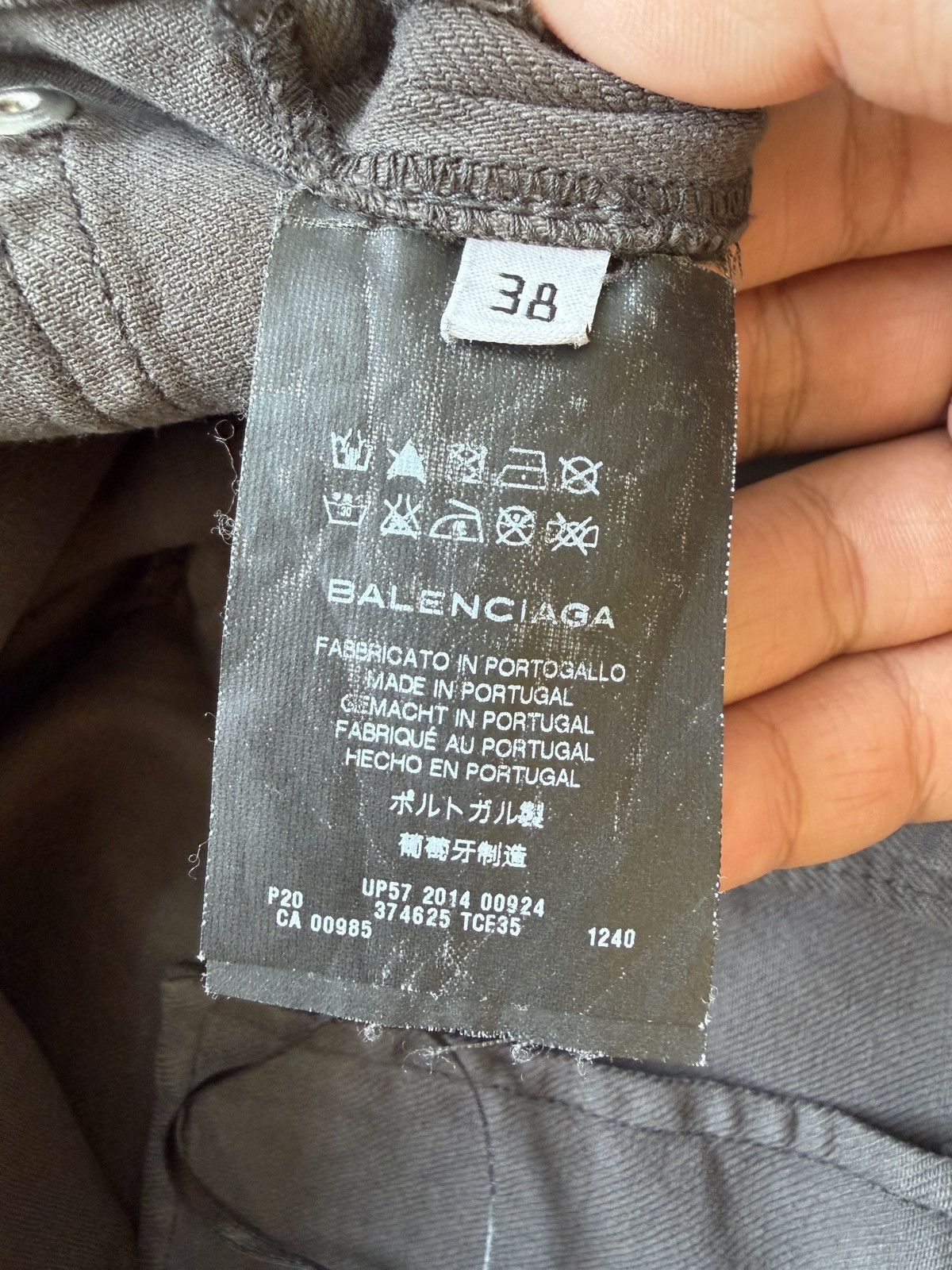 Balenciaga Balenciaga by Alexander Wang Skinny Pants Size US 29 - 7 Thumbnail