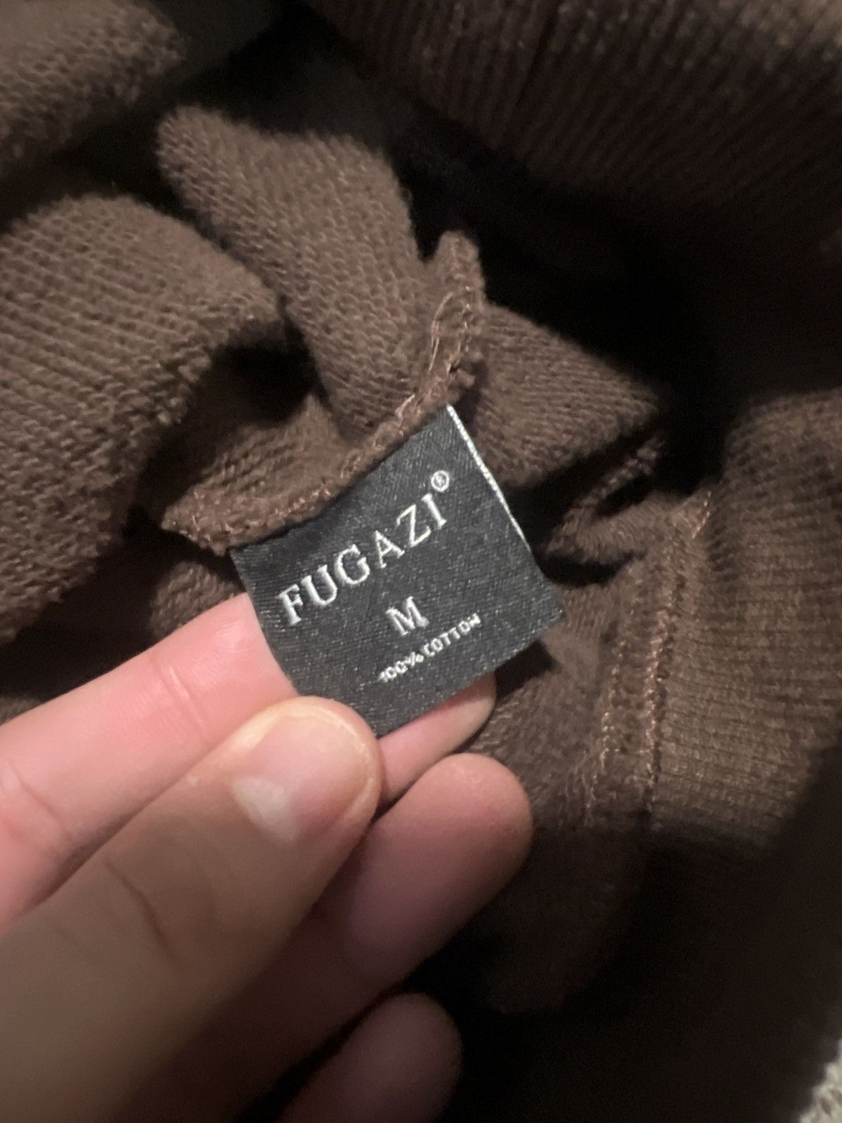 Fugazi Fugazi Irony Hoodie Brown M Size US M / EU 48-50 / 2 - 5 Thumbnail