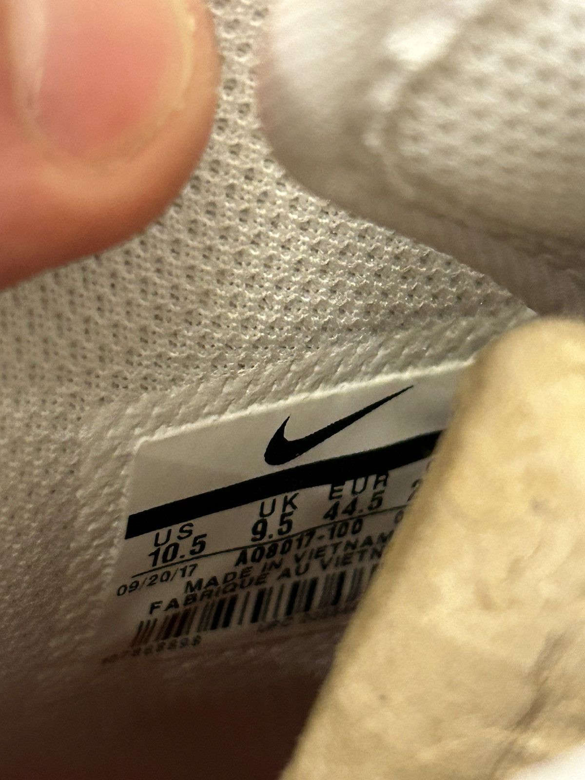 Nike × Supreme Nike Air Force 1 Mid ‘Supreme NBA White’ Size US 10.5 / EU 43-44 - 6 Thumbnail