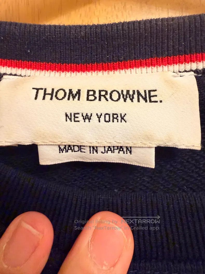 Thom Browne Thom Browne Classic Sweatshirt Size US XXL / EU 58 / 5 - 2 Thumbnail