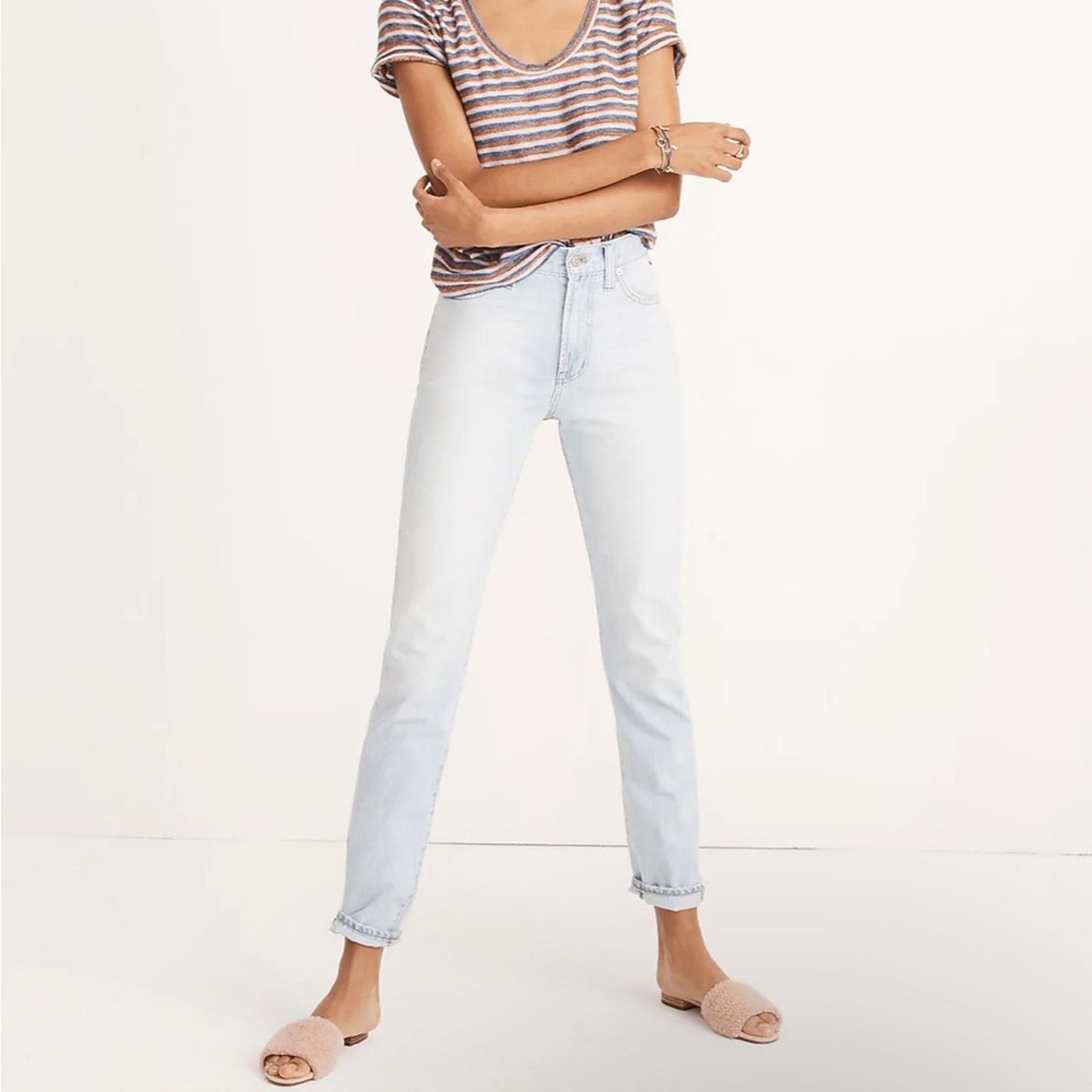 Madewell Madewell The Perfect Vintage High Rise Jeans in Fitzgerald Size 24" / US 00 / IT 34 - 1 Thumbnail