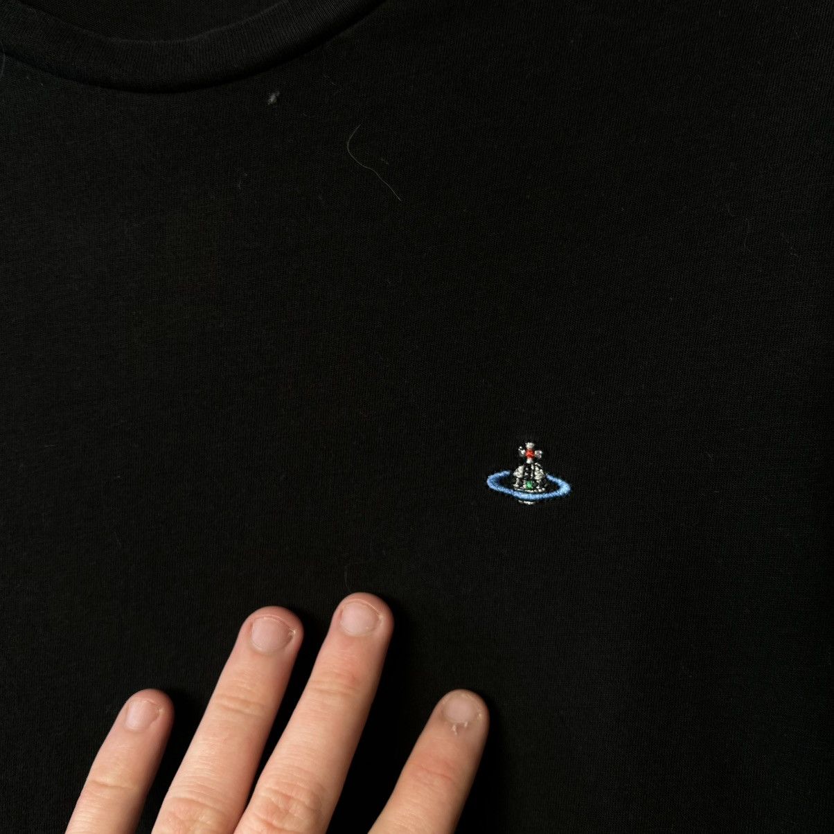 Vivienne Westwood Luxury Vivienne Westwood Small Logo Basic Designer y2k tee Size US M / EU 48-50 / 2 - 3 Thumbnail