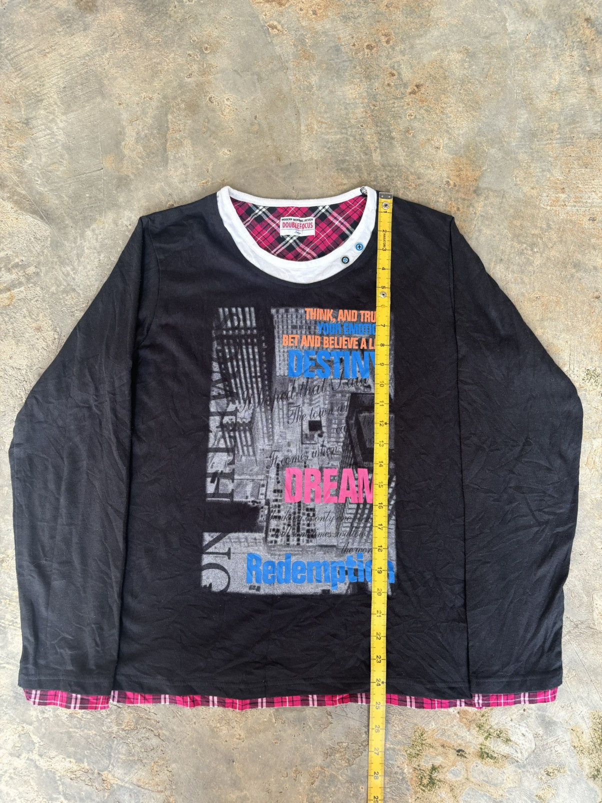 Hysteric Glamour Y2k Double Layer Double Fokus Ifsixwasnine Punk Style Size US L / EU 52-54 / 3 - 7 Thumbnail