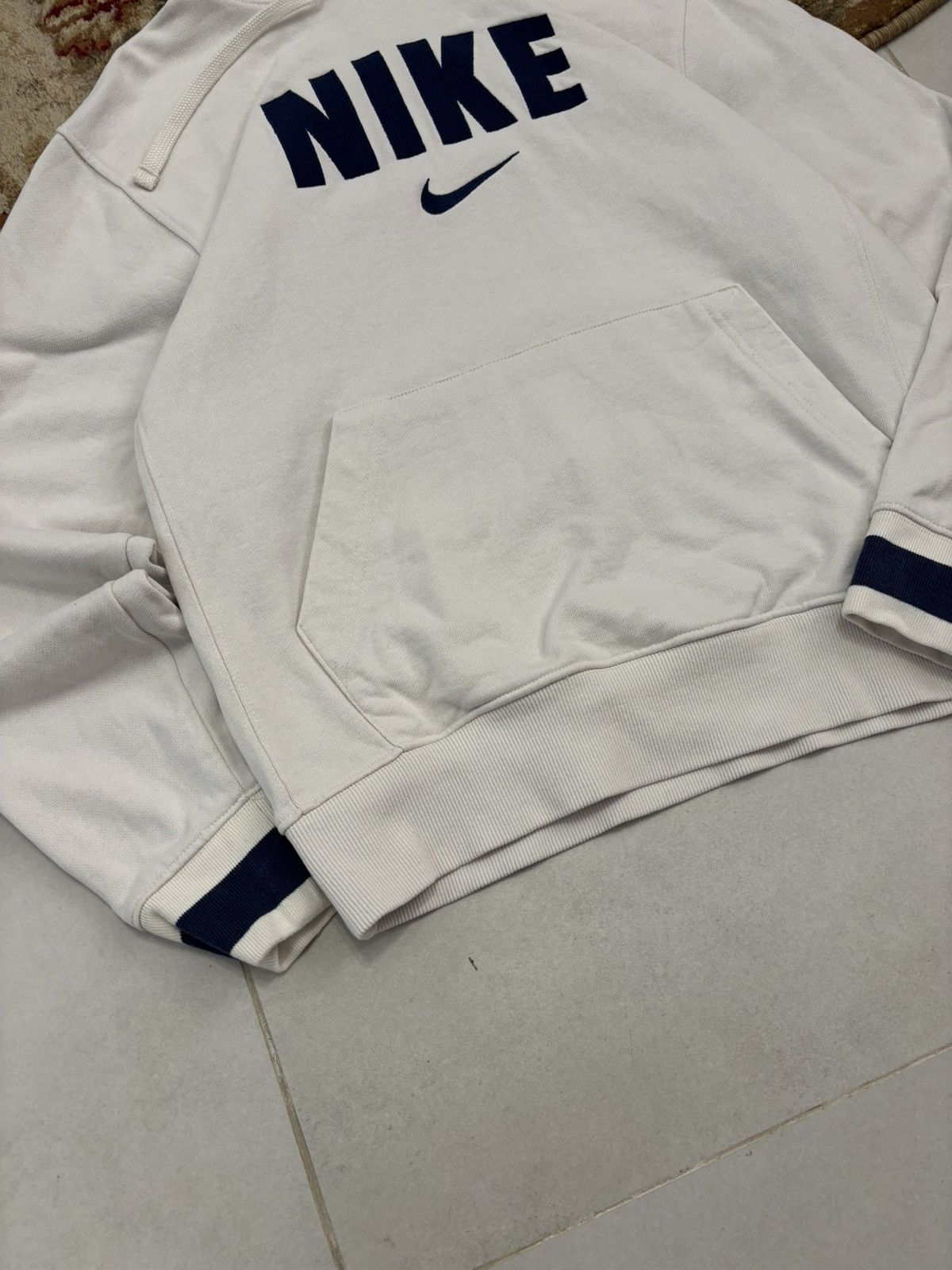 Nike Nike Vintage Style Big Logo Hoodie Size US S / EU 44-46 / 1 - 6 Thumbnail
