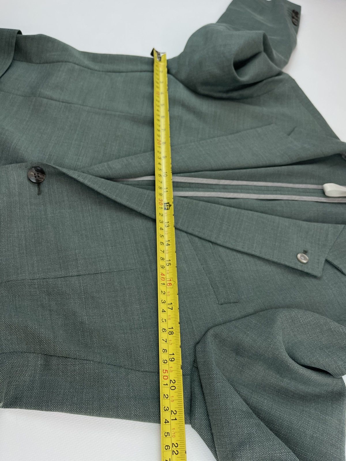 Strellson NWOT Strellson Single Breasted Unconstracted Wool Blazer Size 42S - 12 Thumbnail