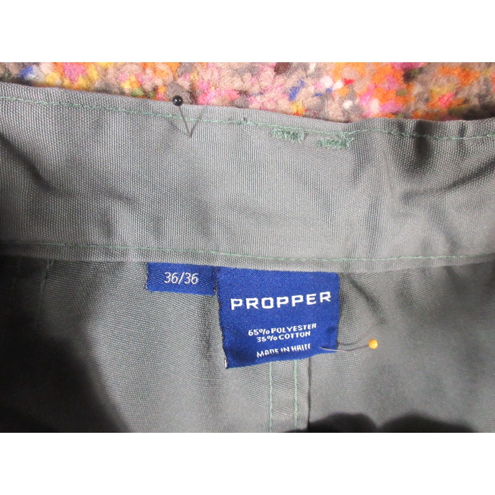 Propper VINTAGE is not applicable; Propper Combat Pants Mens 36x36 Green Military Tactical Cargo Stretch Waist Size US 36 / EU 52 - 3 Thumbnail
