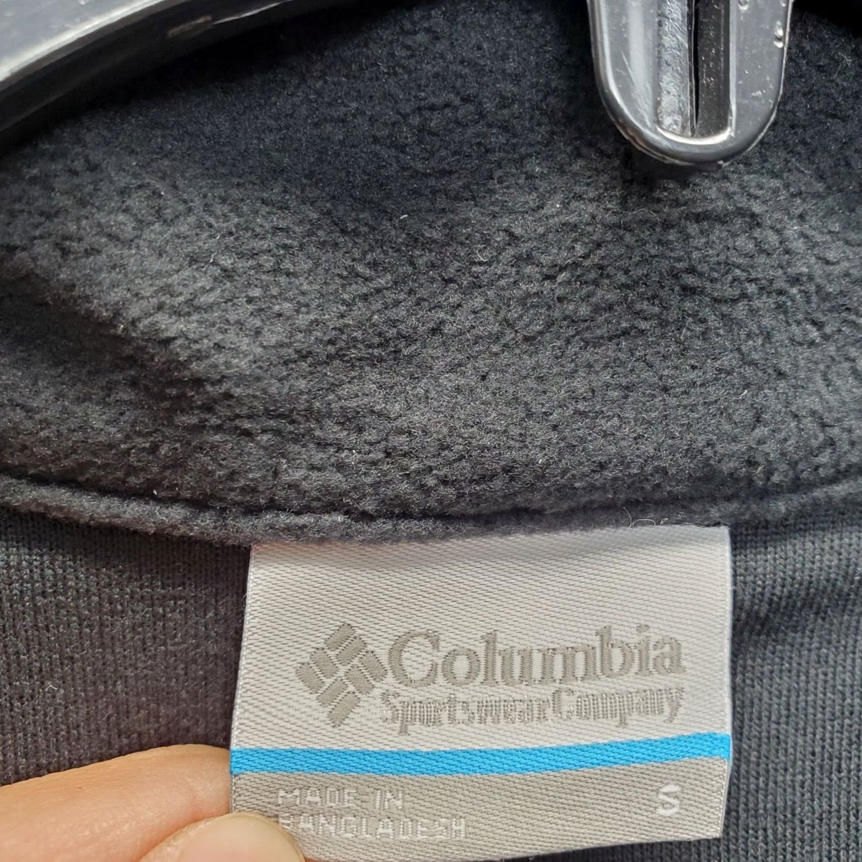 Vintage Columbia Glacial IV Womens Size S Black Lightweight Fleece Quarter Zip Sweatshirt Size S / US 4 / IT 40 - 7 Thumbnail