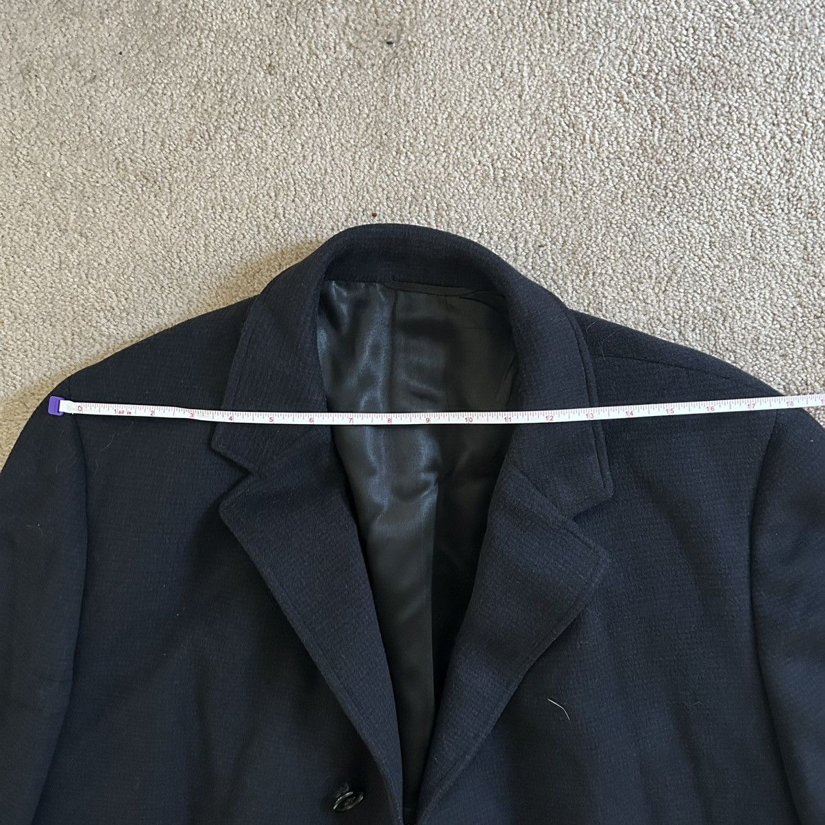 Eaton Vintage single breasted overcoat Size US M / EU 48-50 / 2 - 6 Thumbnail